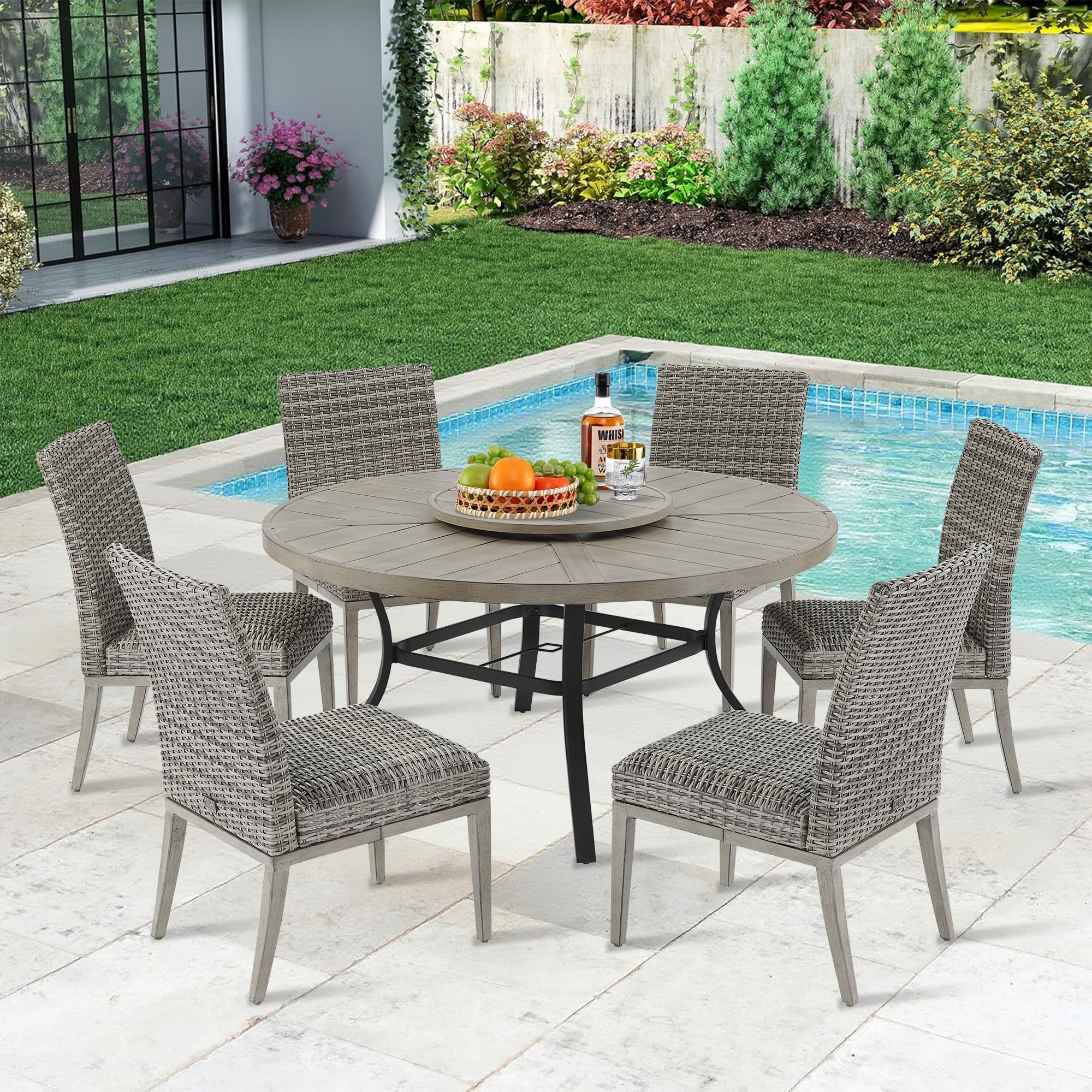 PEAK HOME FURNISHINGS 970446-830040X6 Patio-Dining-Sets - View #2