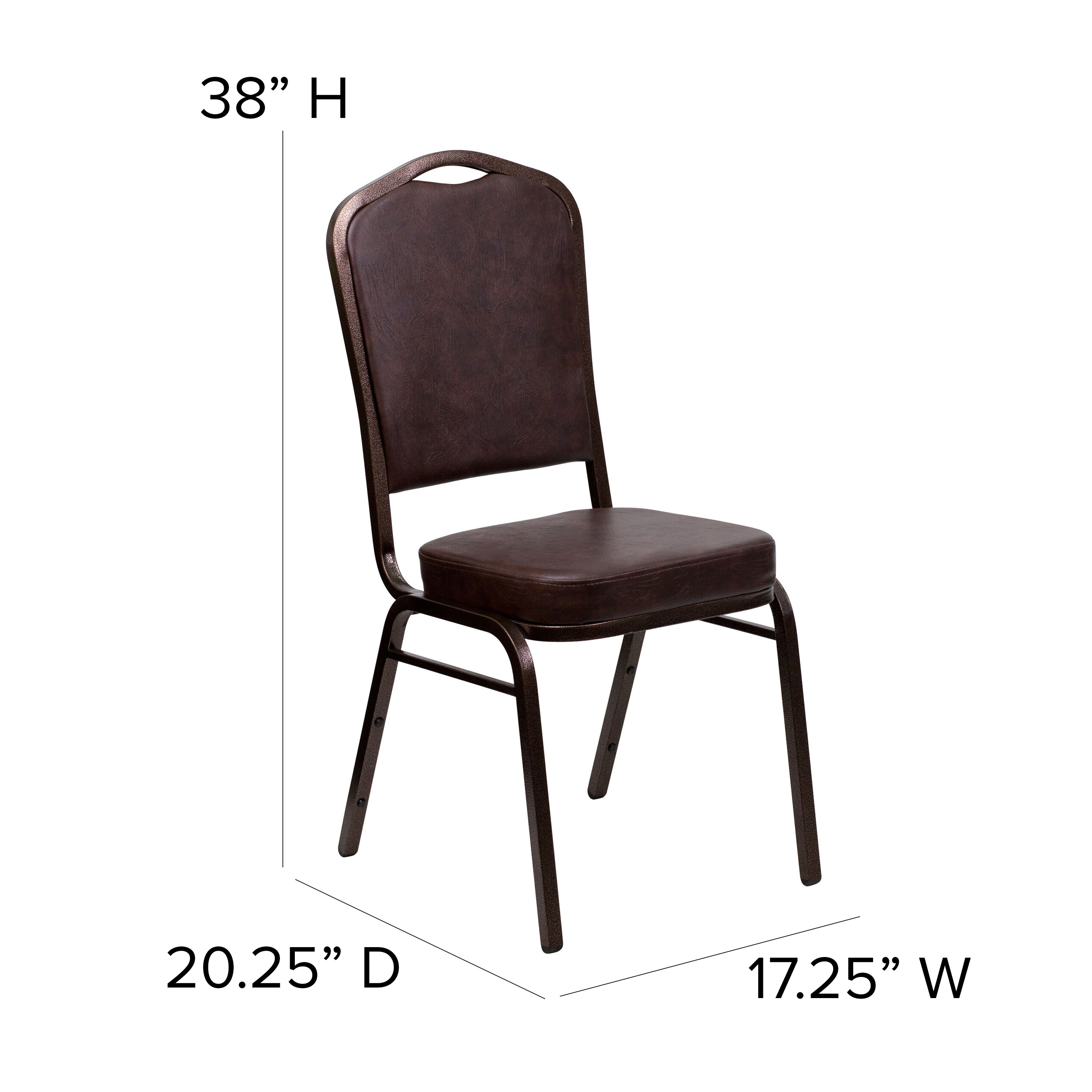 brown vinyl chairs