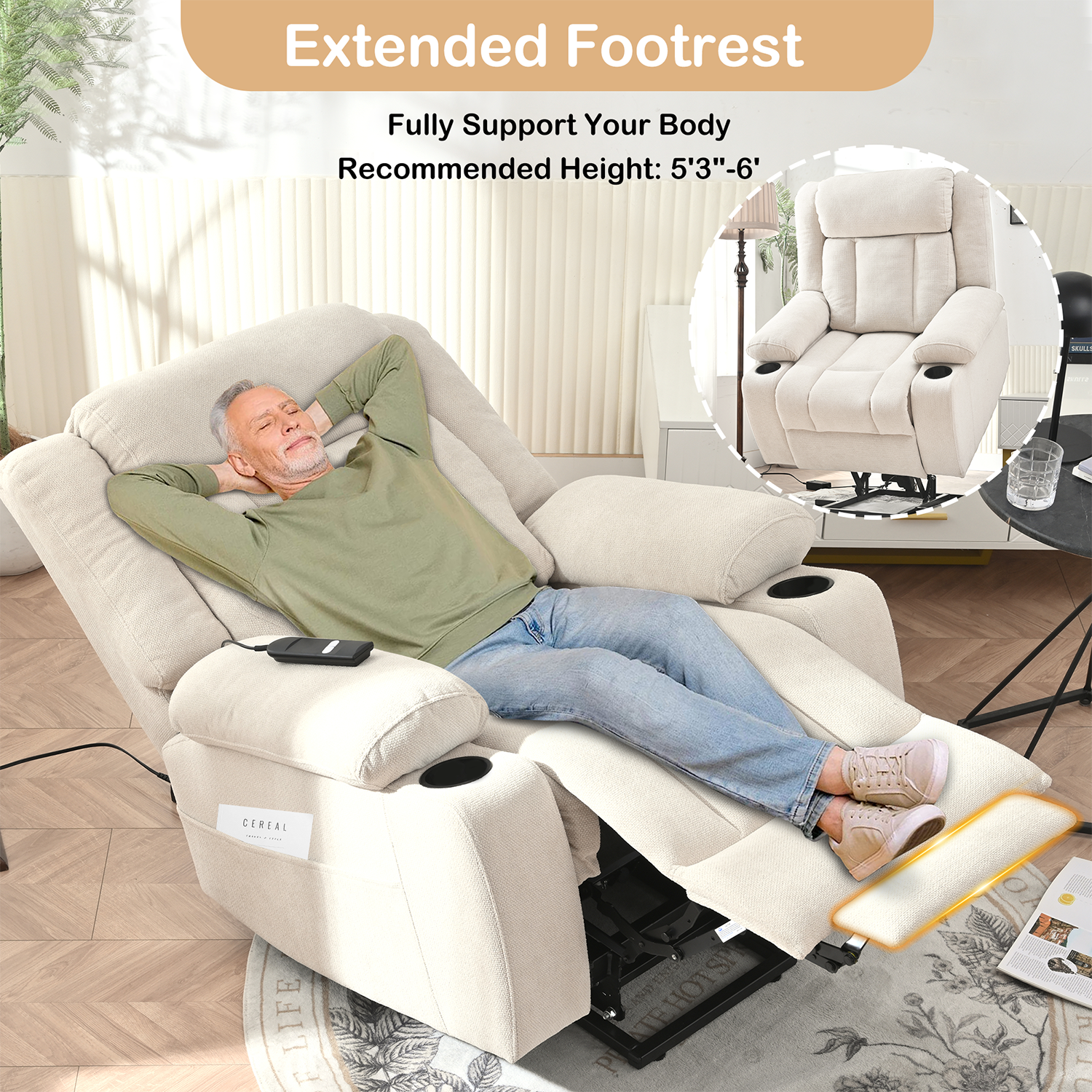 GZMR GZ-QN08BR recliners - View #4