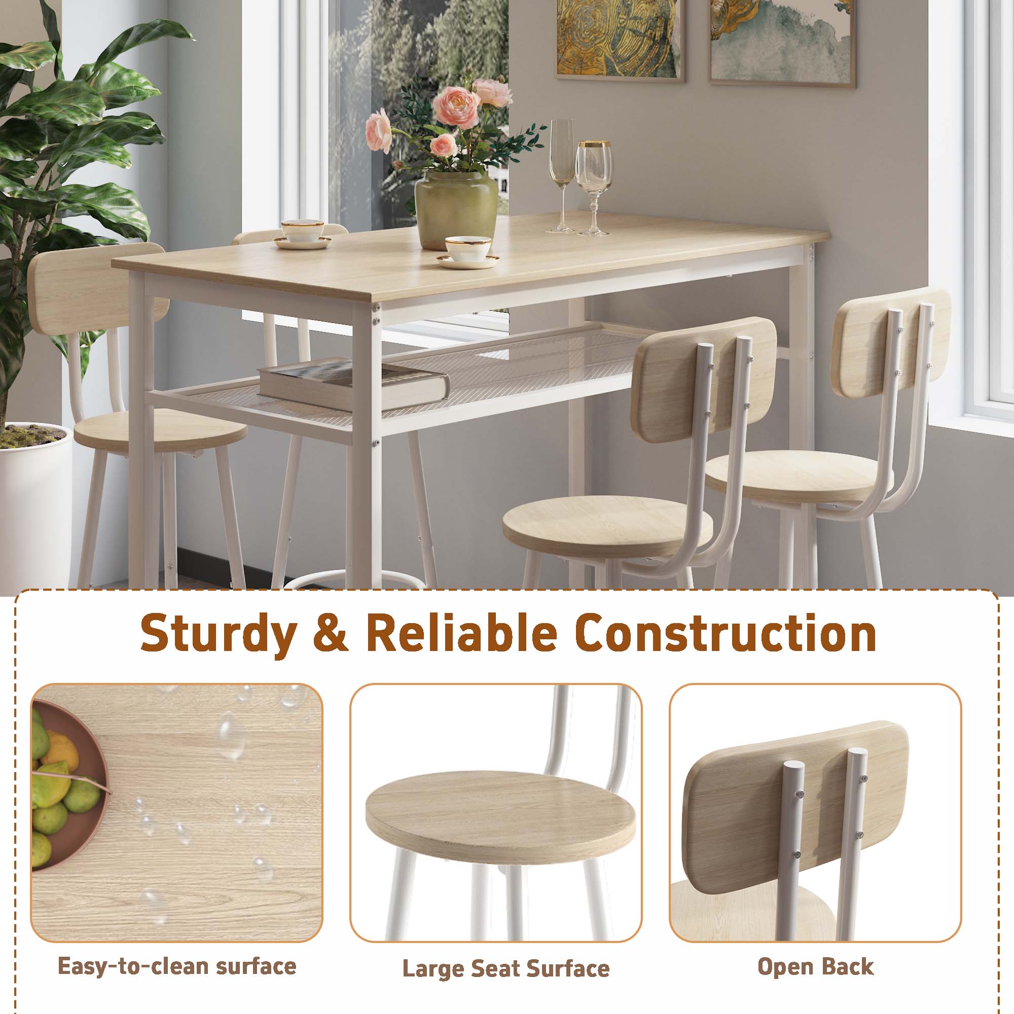 Sunrinx MG66-9-SN Dining-Sets - View #6