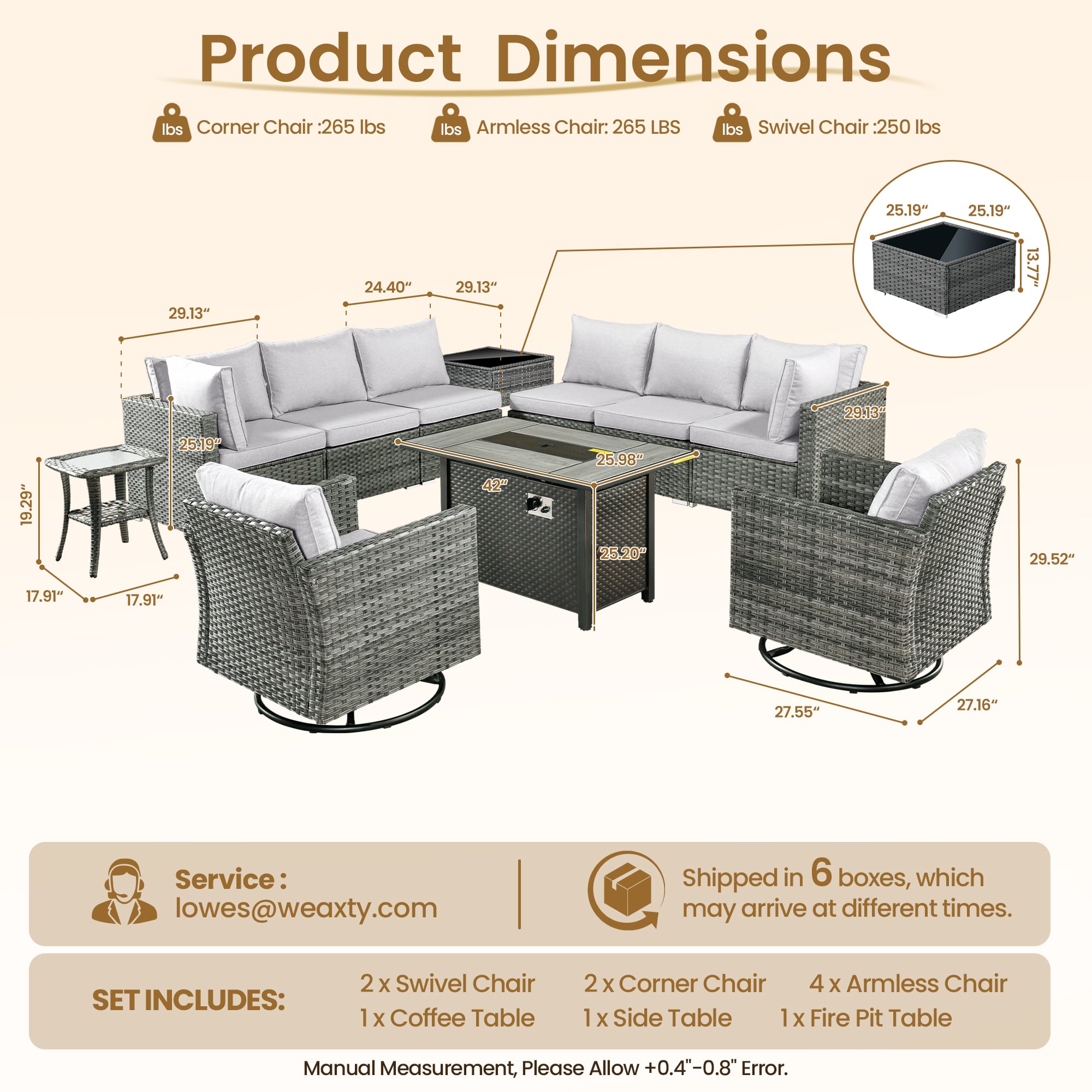 weaxty DCFP03RRS4011 Patio-Sofas-Daybeds - View #7