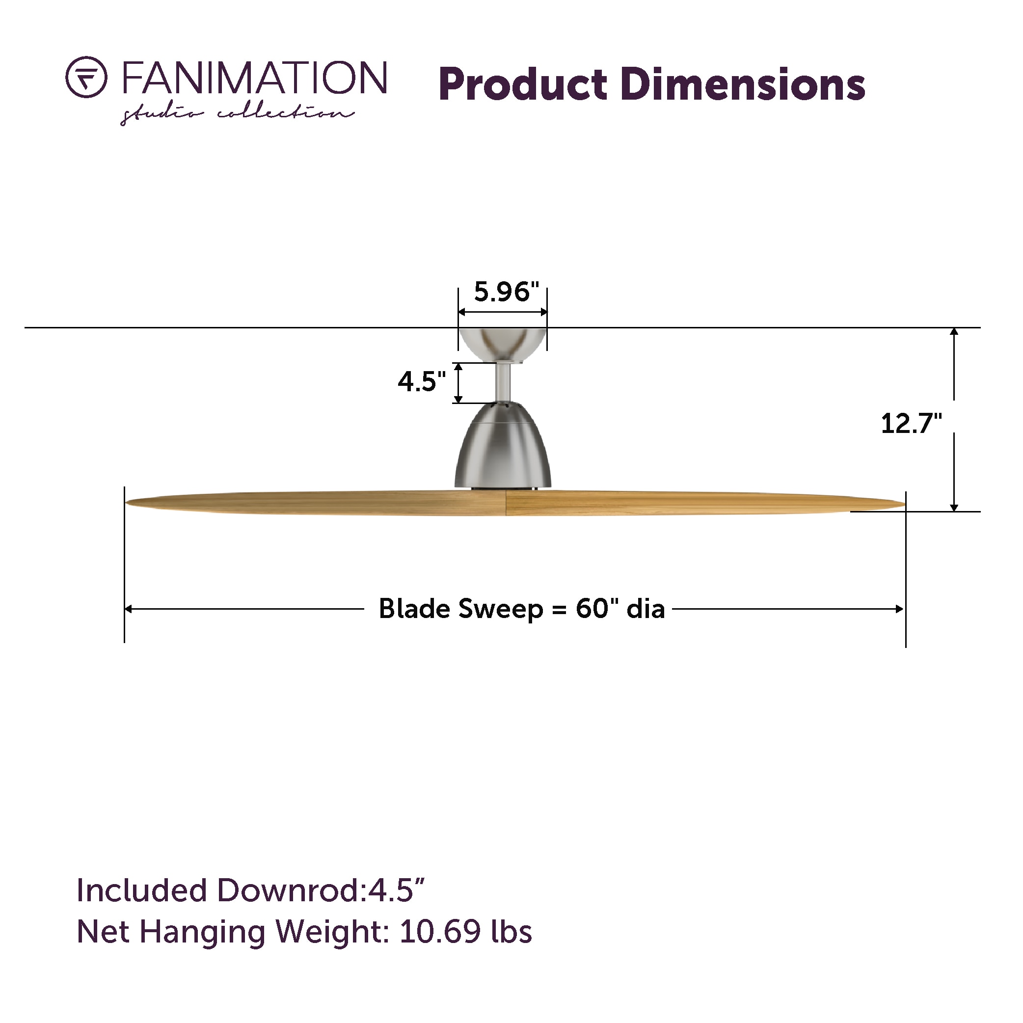 Fanimation Studio Collection LP8323LBN Ceiling-Fans - View #15
