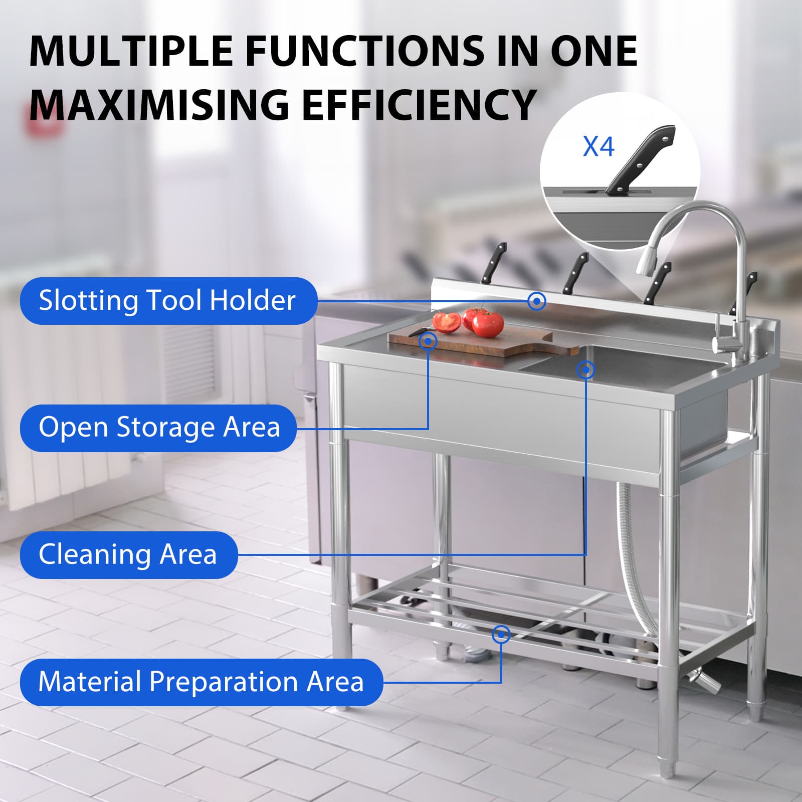 Qeetex JXNAG-PHO-12KK3AMT Kitchen-Sinks - View #4