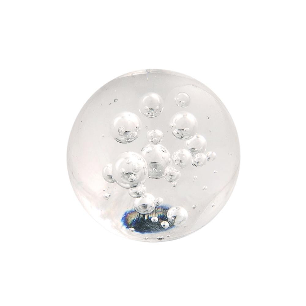 Hickory Hardware Crystal Palace 1-1/4-in Glass with Chrome Round ...