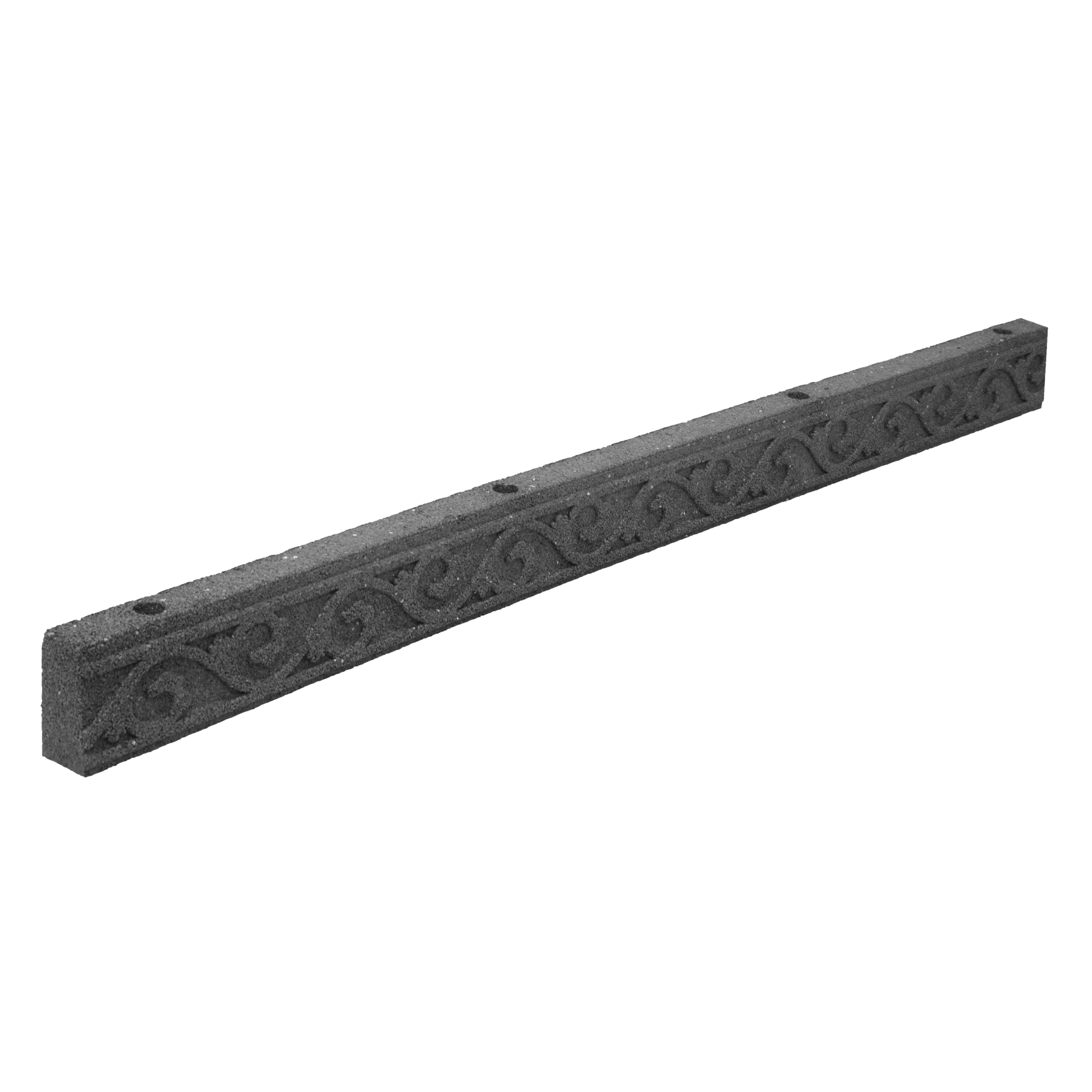 Tierra Verde MT5001917CM EzBorder 2-in L x 2-in W x 3.5-in H Grey Polyethylene Planter block