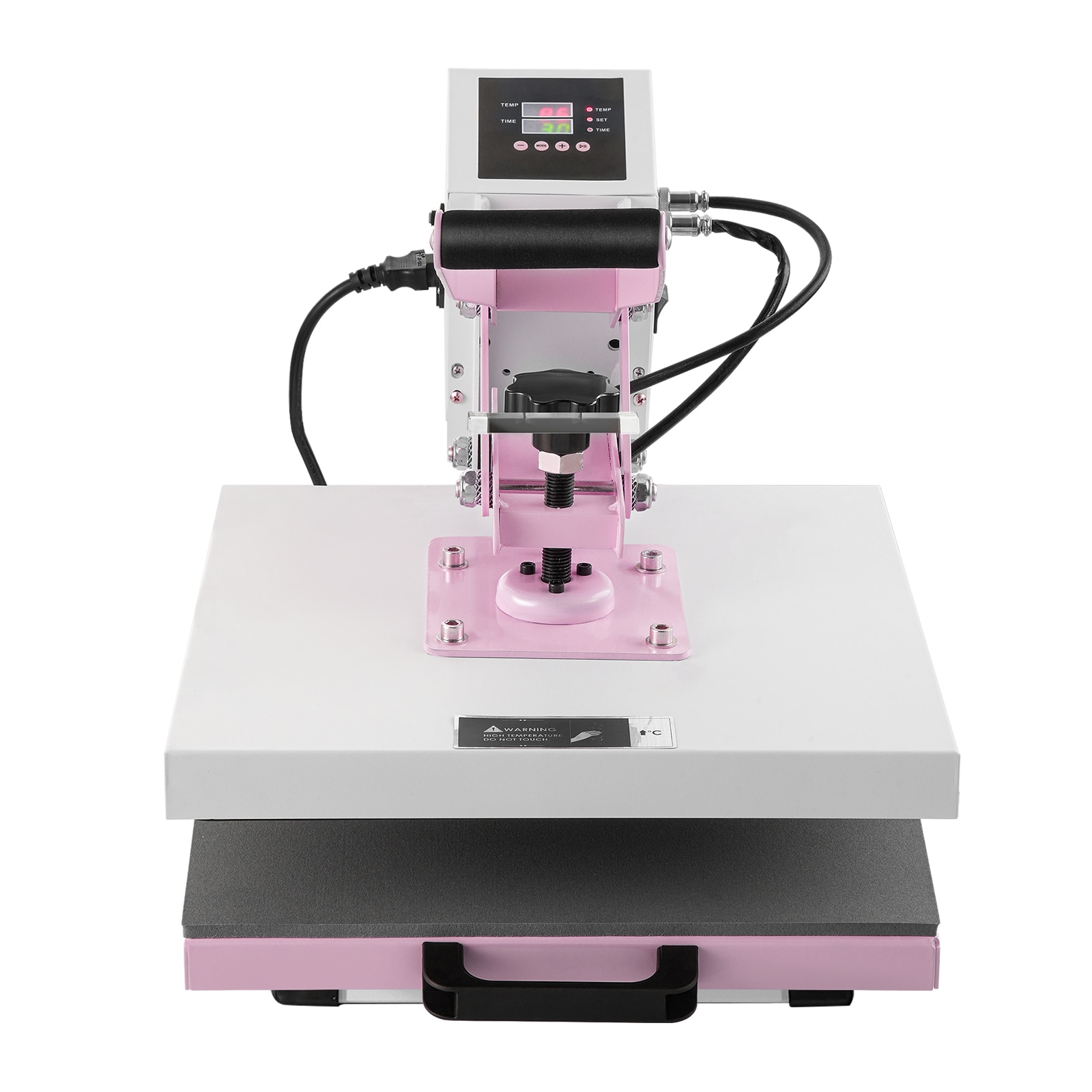 SVOPES SCAYPBSTHJP104434V1 Heat Press 15 x 15 inch Digital Heat Press Machine Slide Out Heat Transfer Machine Fast and Even Heating 2-Layer Insulation Cotton Heat Transfer Machine for T-Shirts/Pillows/Bags Pink