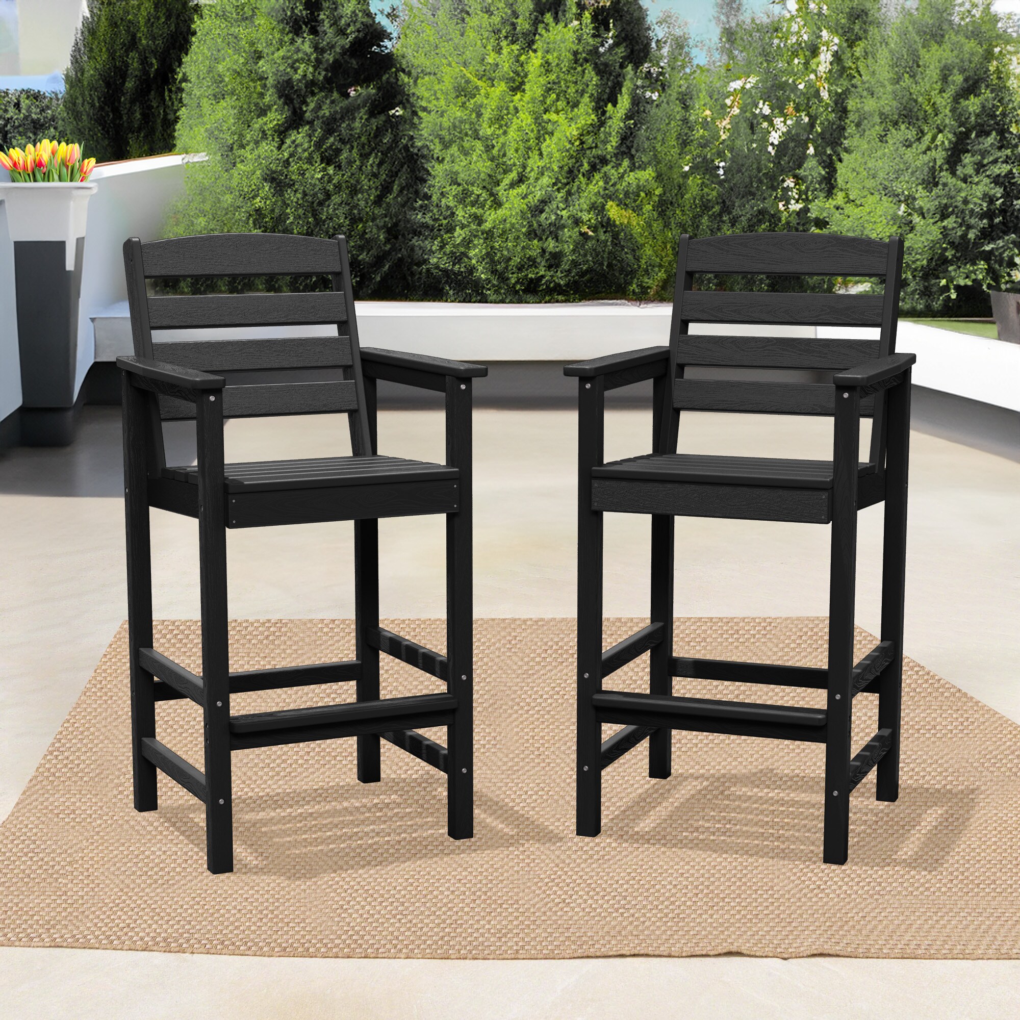 VOUA GBY02-BK Patio-Chairs - View #7