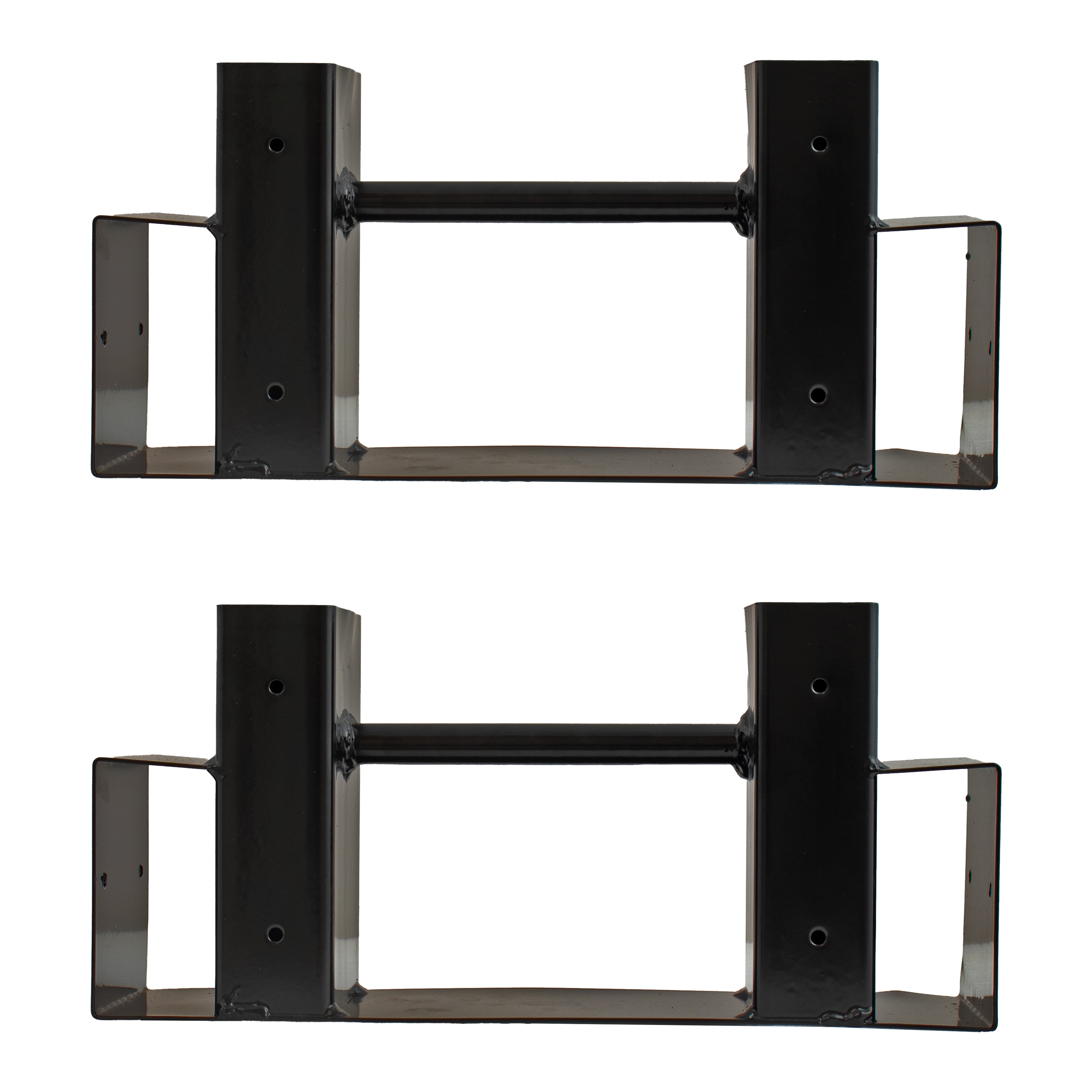 Sunnydaze Decor QX-5511 Black Steel Fire Pit Log set