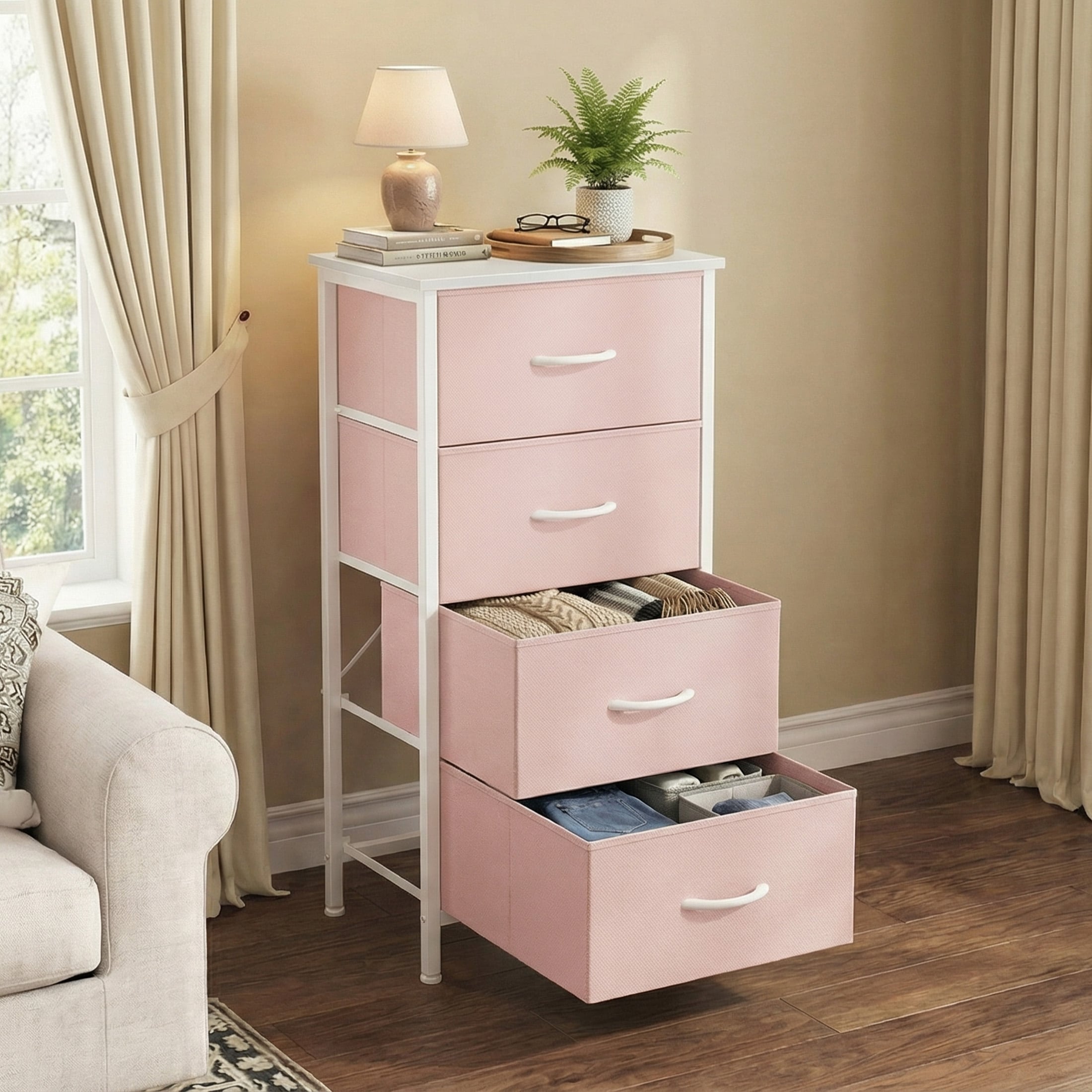 Sweetcrispy L-CAB-4BC-PK dressers - View #2