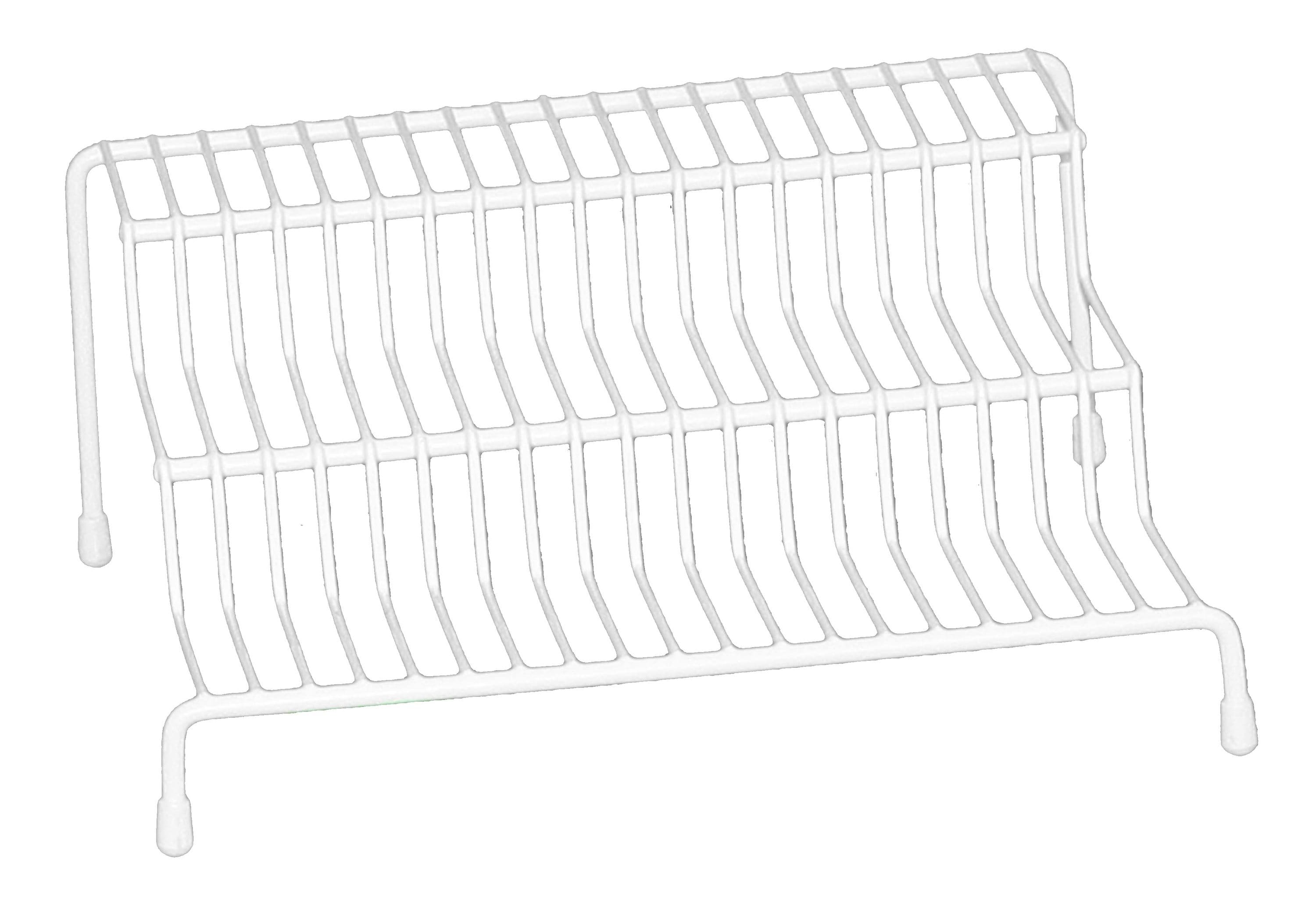 Style Selections 0931 9-in W x 8-in H x 9-in D Freestanding White Metal Spice rack