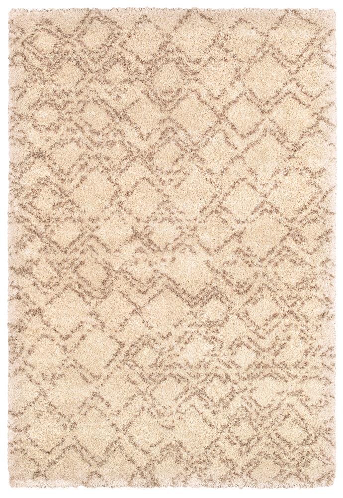 Couristan 43150102710112T Bromley 7 x 11 (ft) Woven Polypropylene Ivory-Camel Rectangular Indoor Area rug