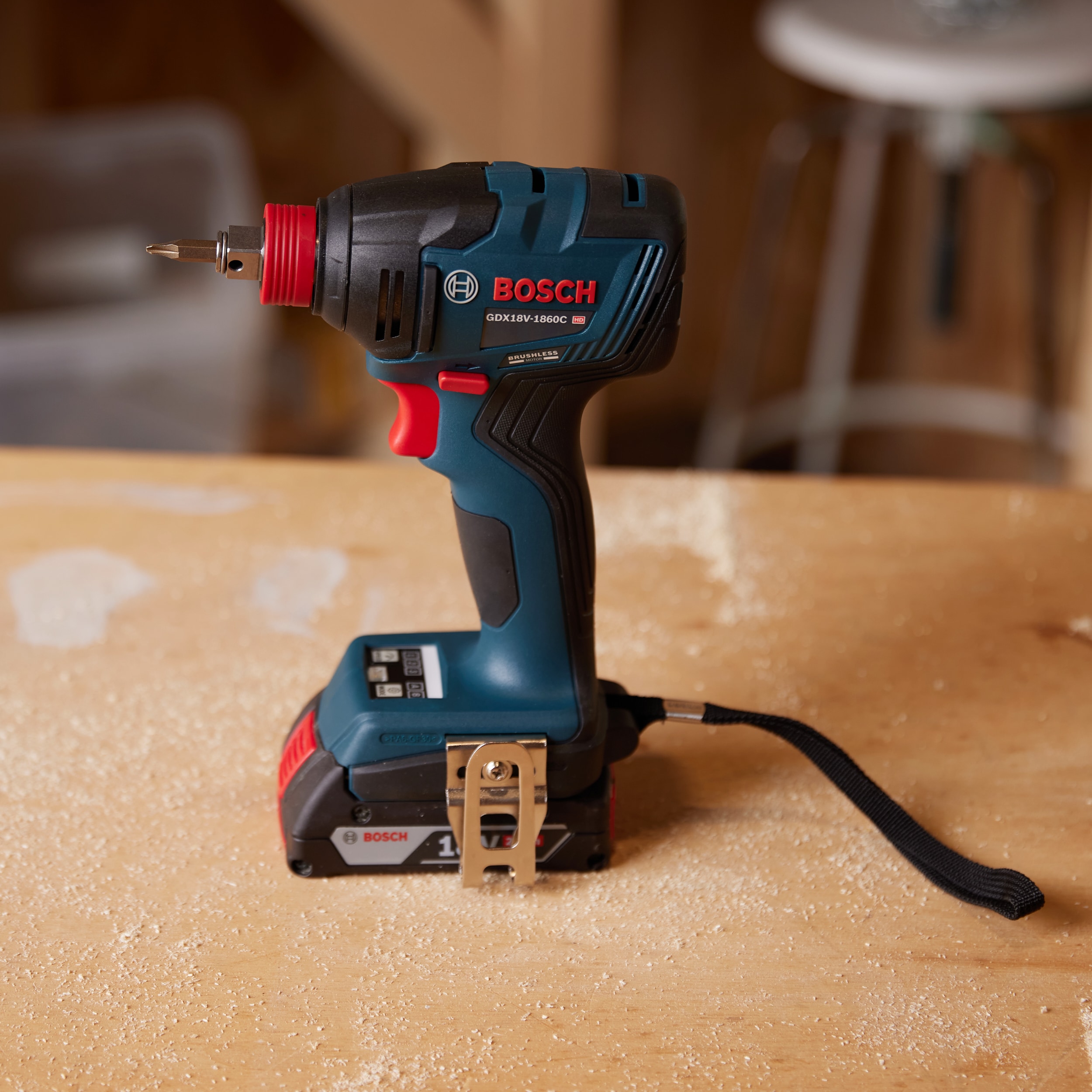 Bosch 18-volt 1/4-in; 1/2-in Brushless Cordless Impact Driver
