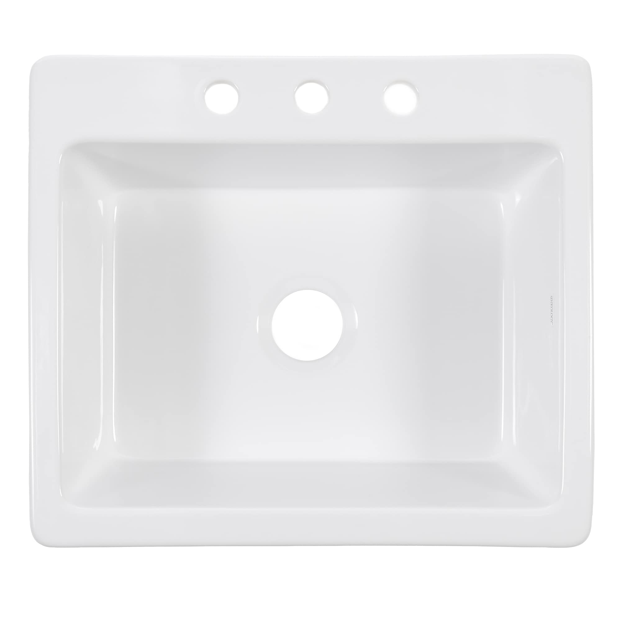 SINKOLOGY SK413-25FC-WH-3 Kitchen-Sinks - View #3
