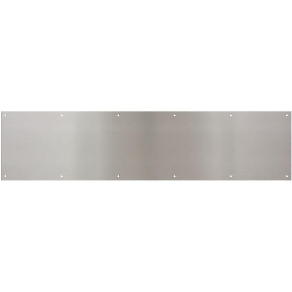 National Hardware  N325-431 V1996 Kickplate in Satin Nickel