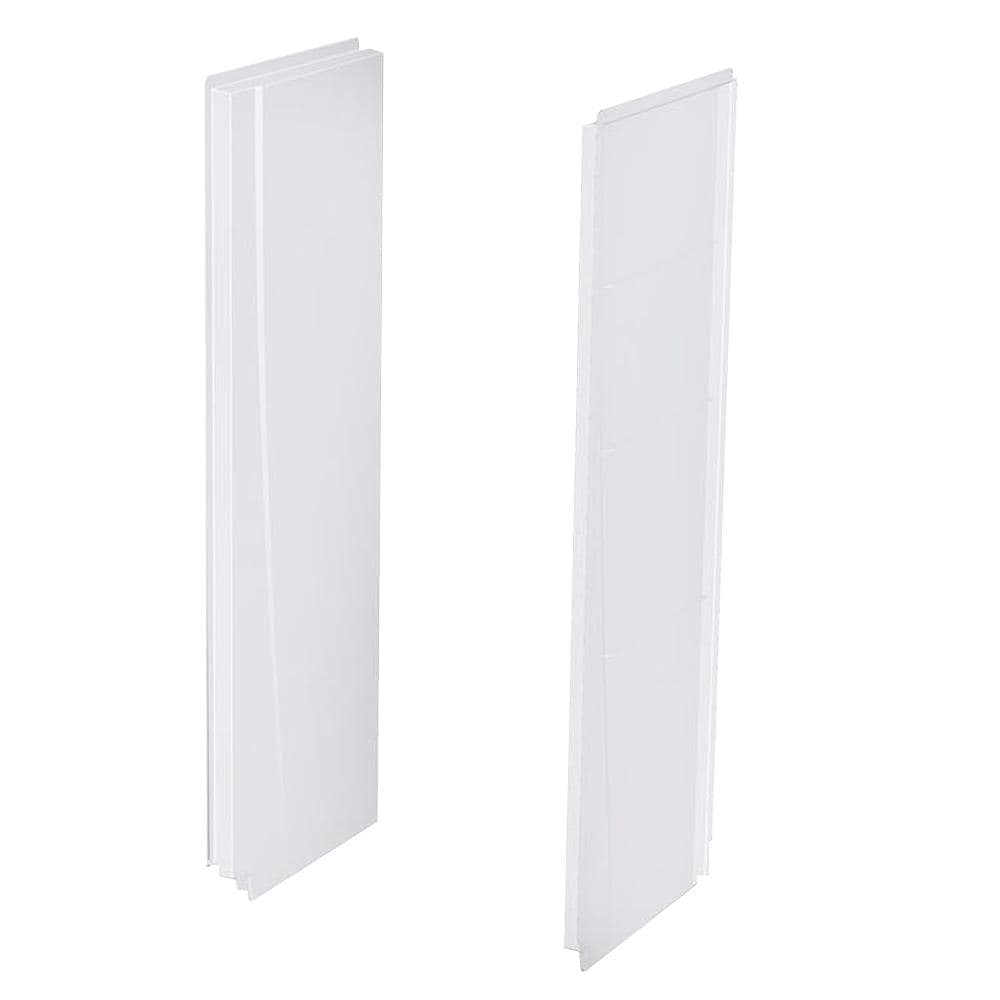 A2 27-in 74-in High Gloss White Shower Side Wall Panel | - Swanstone 2774CSW-AW-P-SL