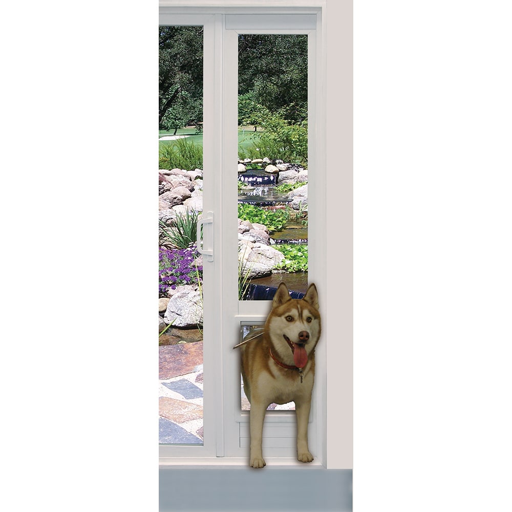 Ideal pet products vip vinyl insulated pet patio clearance door