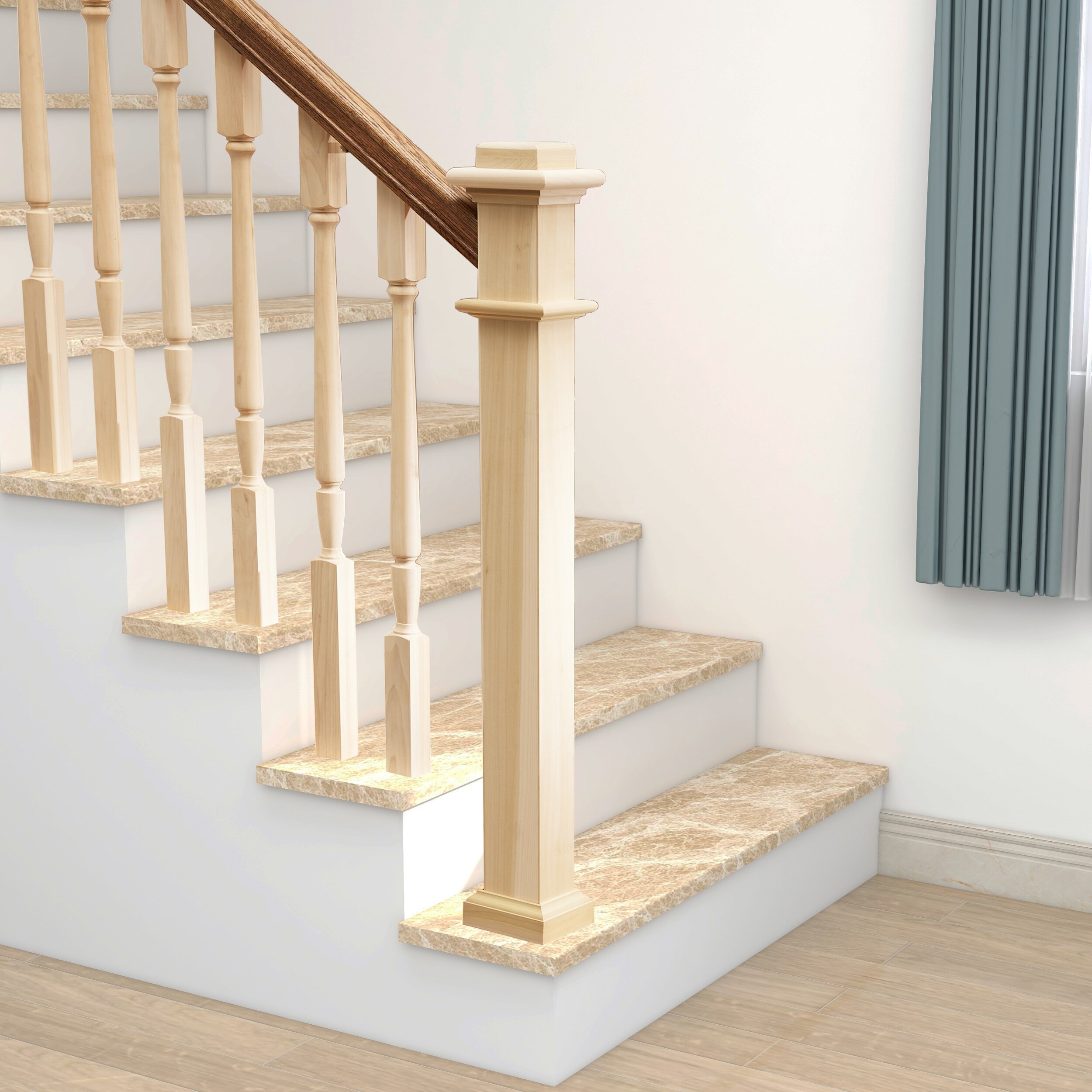 RELIABILT WG3010POP Interior-Stairpart-Newel-Posts - View #3