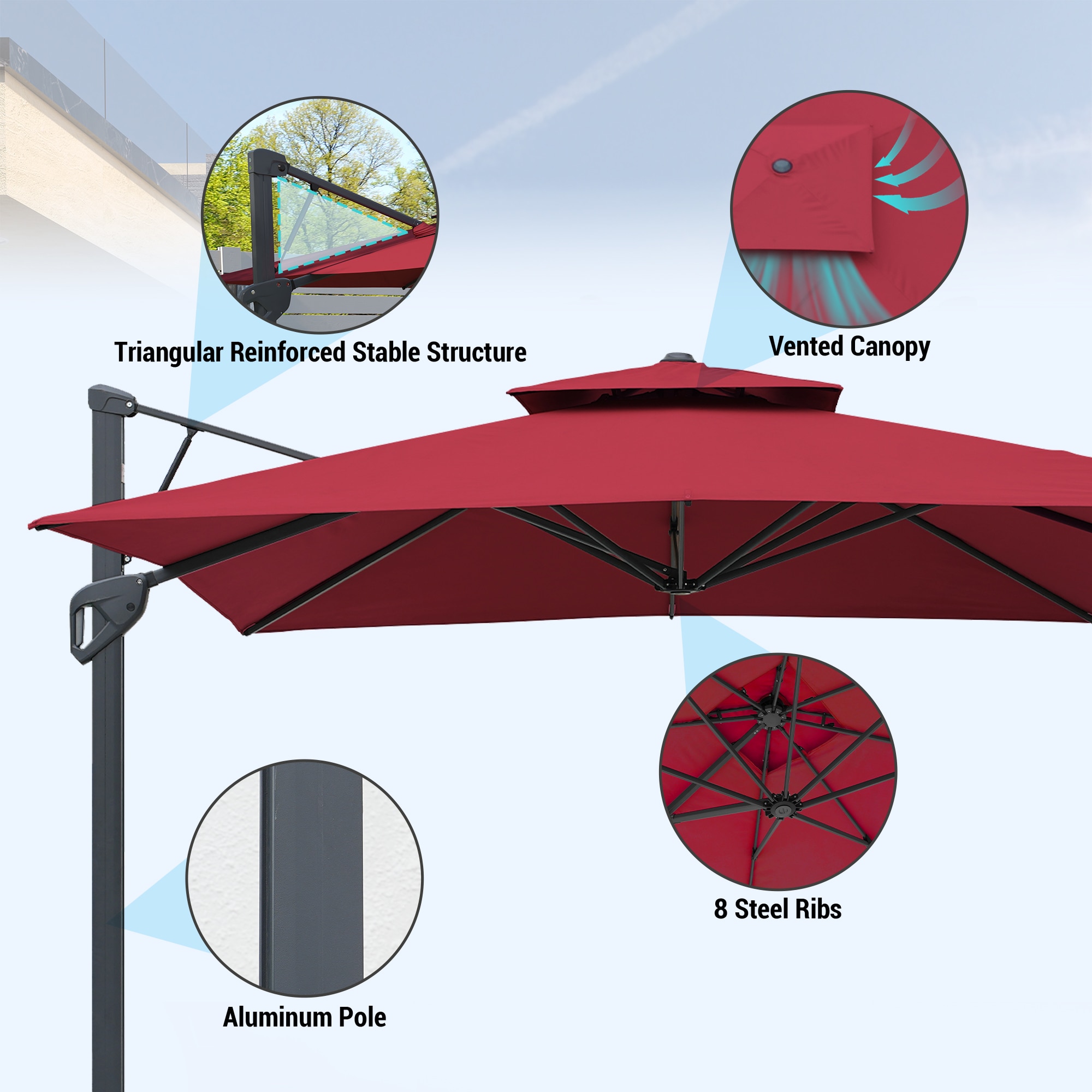 CASAINC CA-WG3RD Umbrellas-2 - View #5