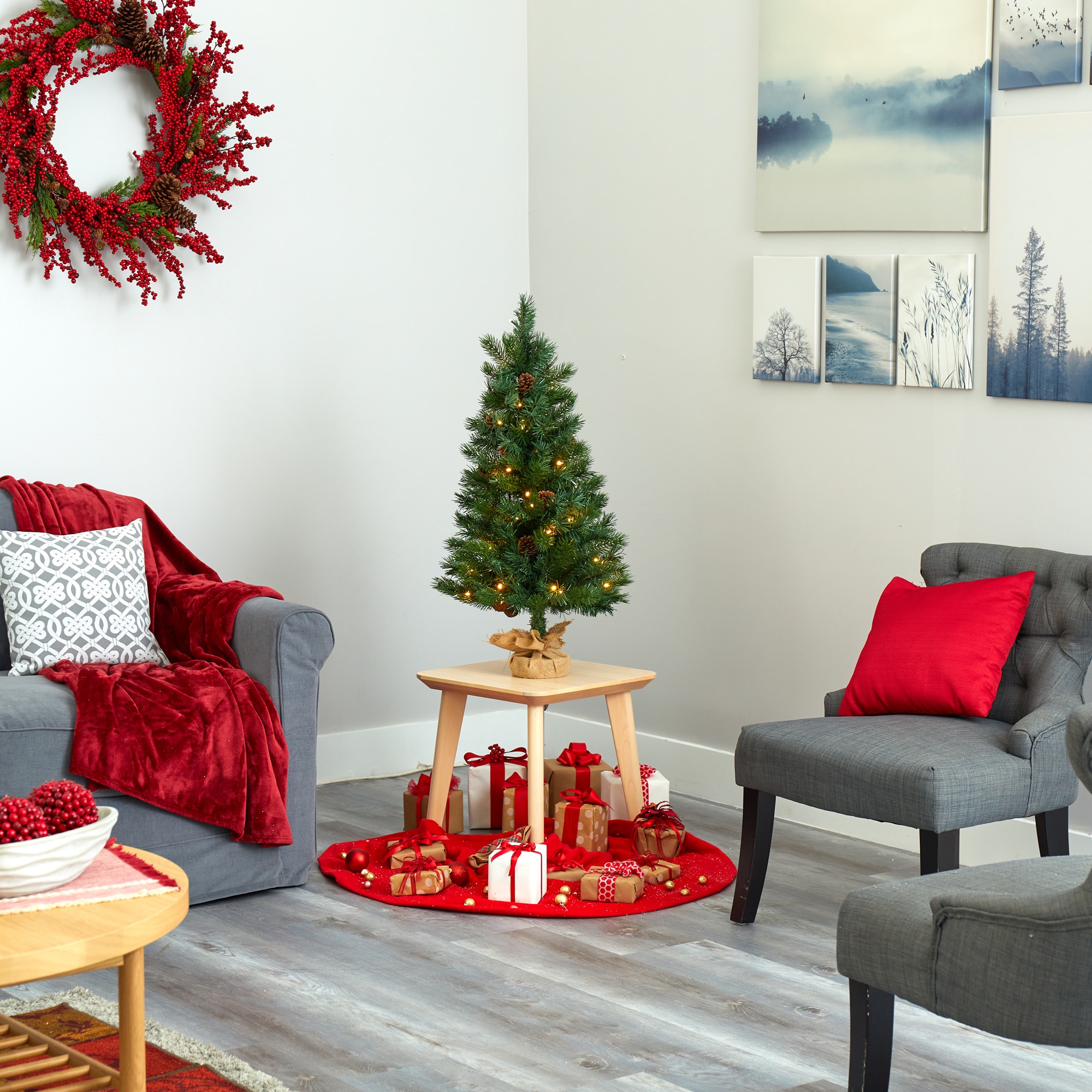 Nearly Natural T1993 Artificial-Christmas-Trees - View #6