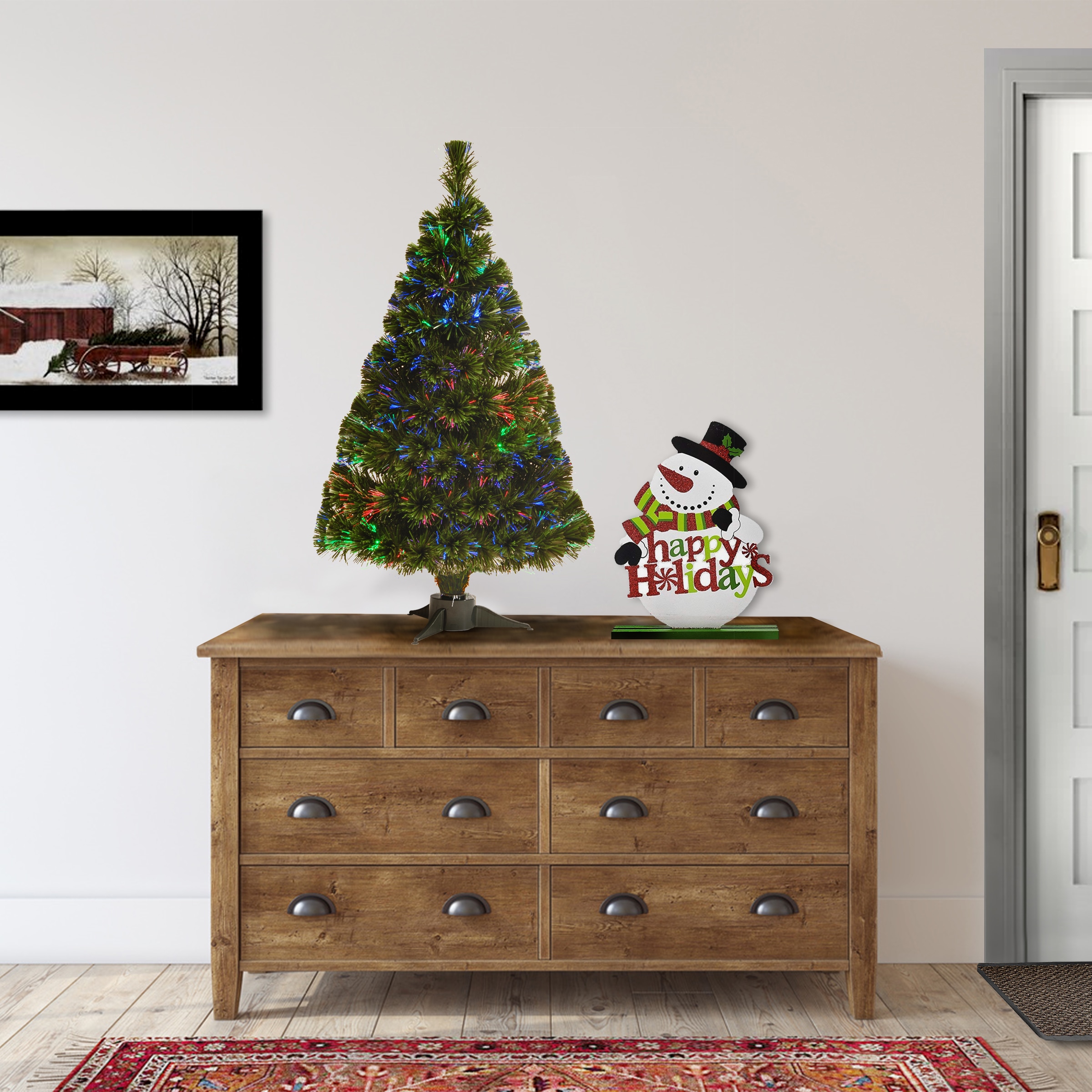 National Tree Company SZI7-172-32B-1 Artificial-Christmas-Trees - View #4