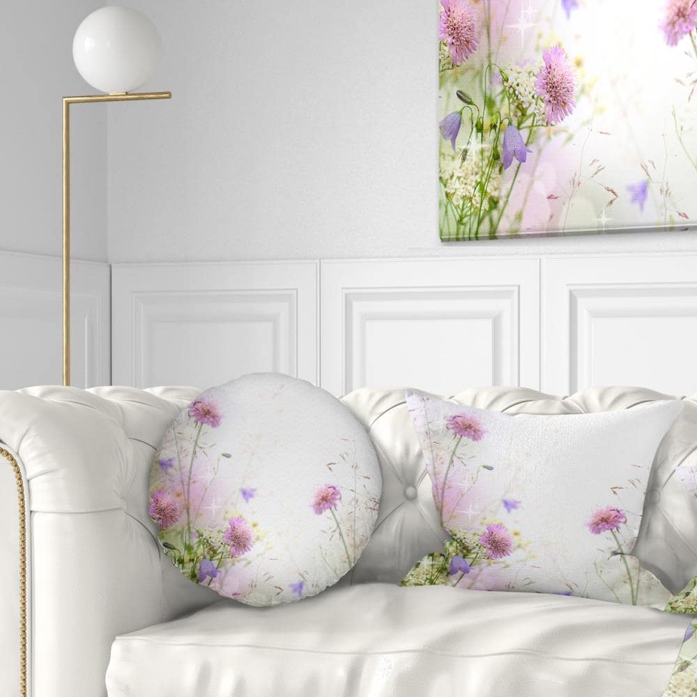 Designart CU14223-12-20 12-in x 20-in White Indoor Decorative Pillow