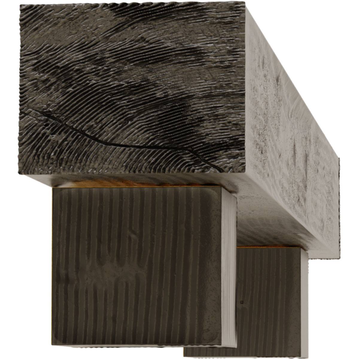Ekena Millwork MANUSD08X08X72AOBD Mantel-Shelves - View #4
