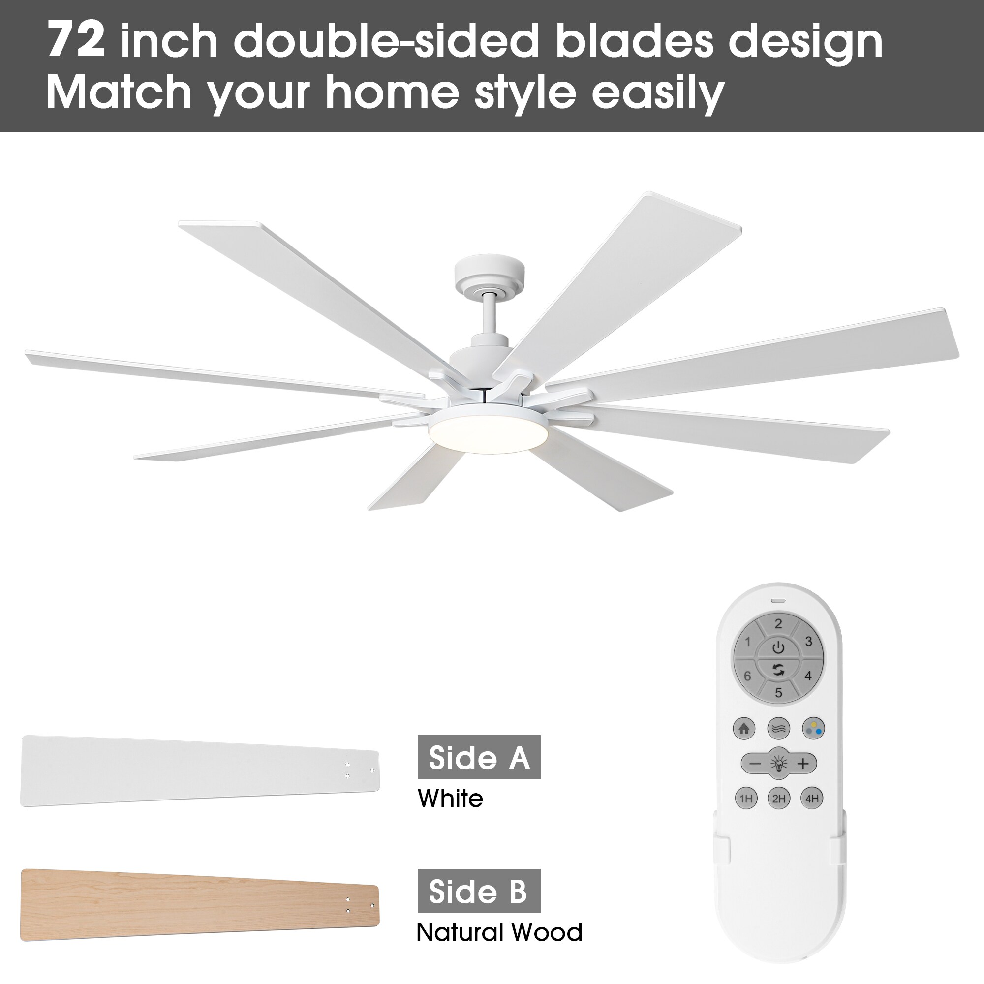 VACZON VZA01A115WH Ceiling-Fans - View #7
