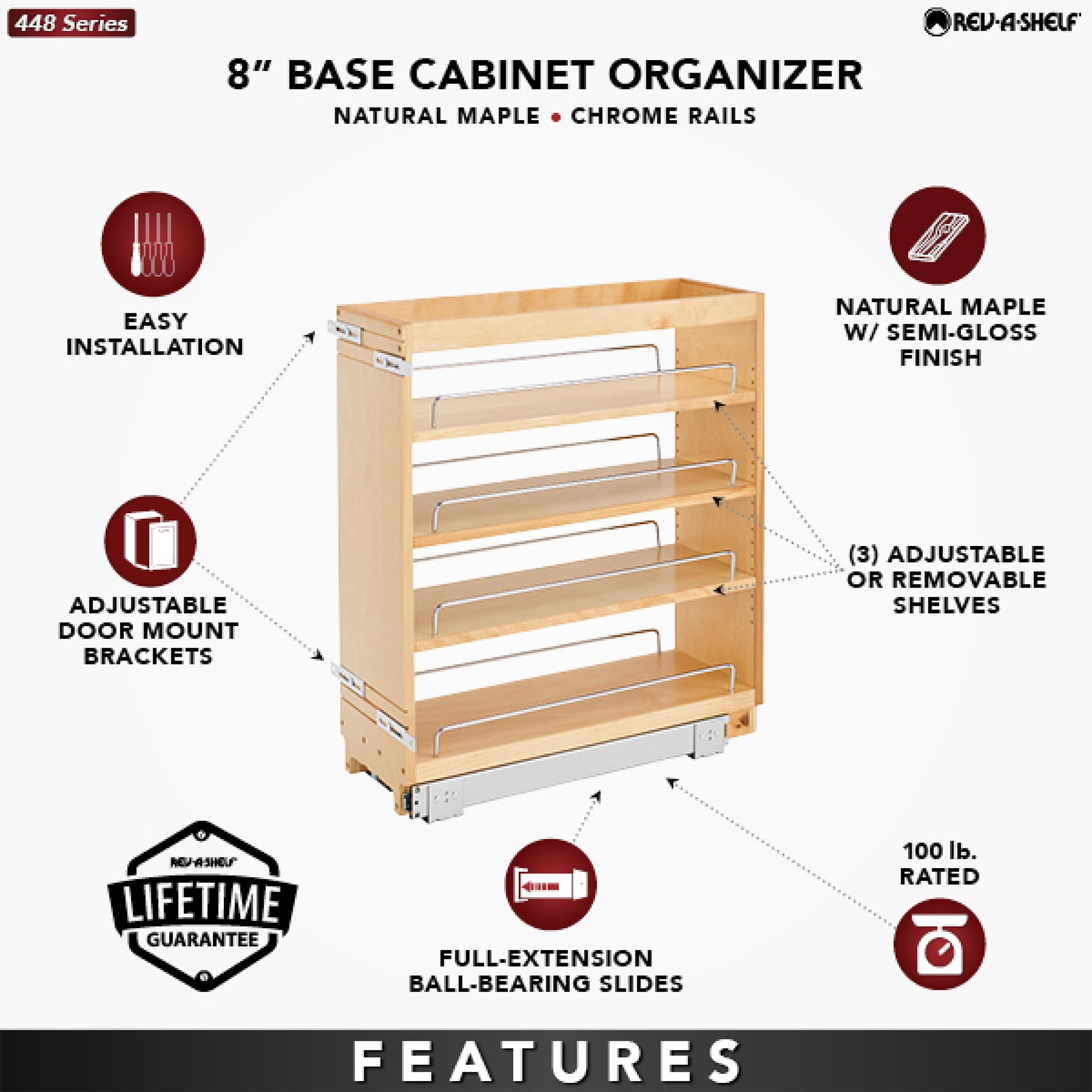 Rev-A-Shelf 156961 Pull-Out-Cabinet-Baskets - View #4