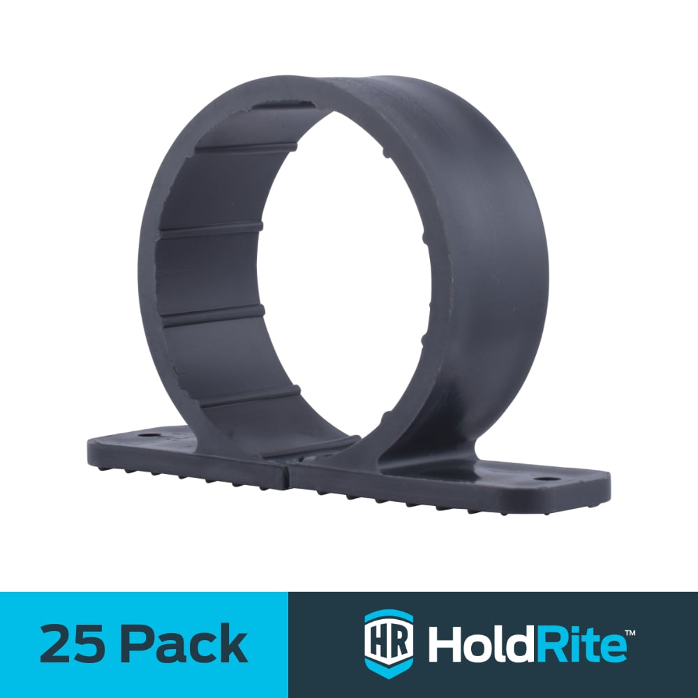 HoldRite 236 25 -Pack 2-in to 2-in dia Plastic Suspension clamp