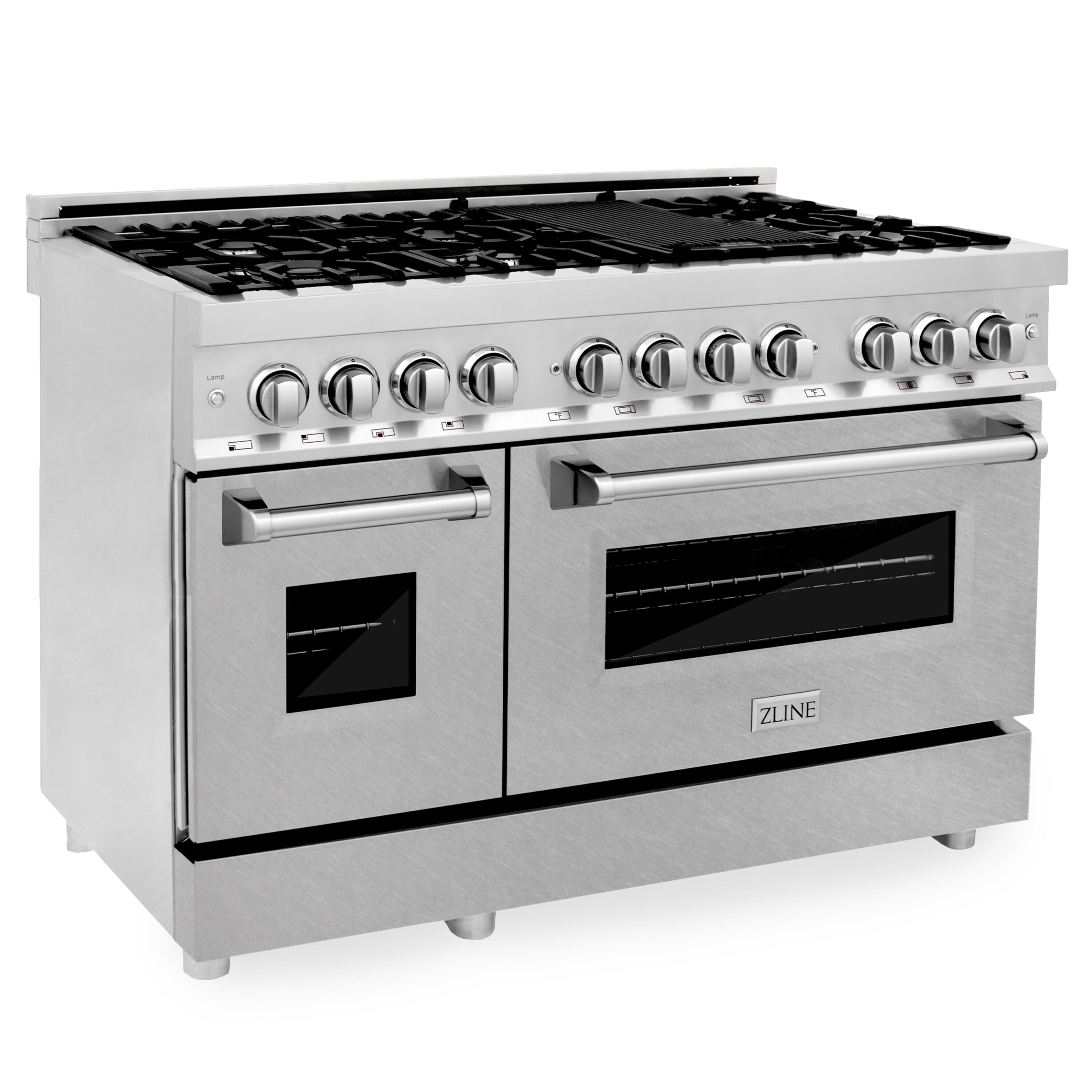 ZLINE Autograph Edition 30 4.0 Cu. ft. Dual Fuel Range with GAS Stove and Electric Oven in Stainless Steel with White Matte Door and Gold Accents