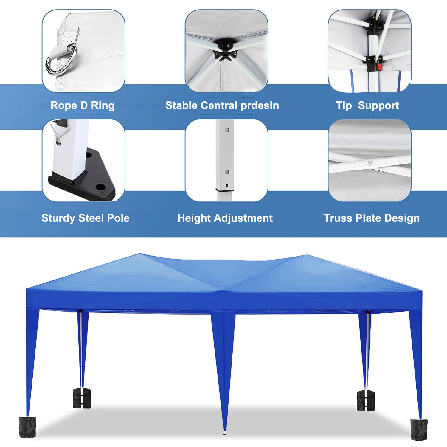 WELLFOR TATY0520 Canopies-Sl - View #2