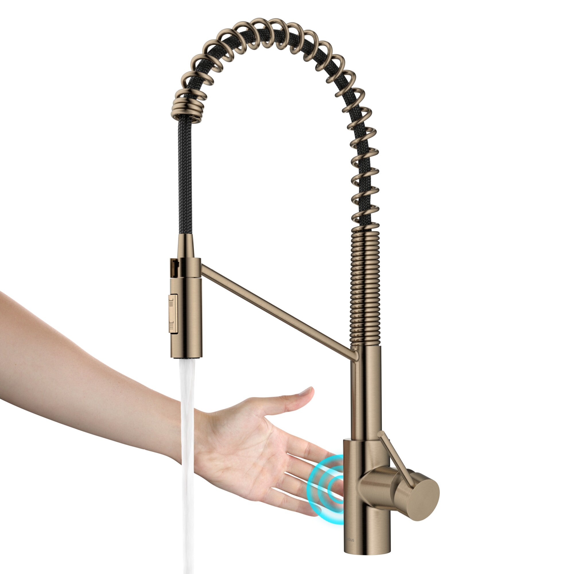 Kraus KSF-2631SFACB Kitchen-Faucets - View #2