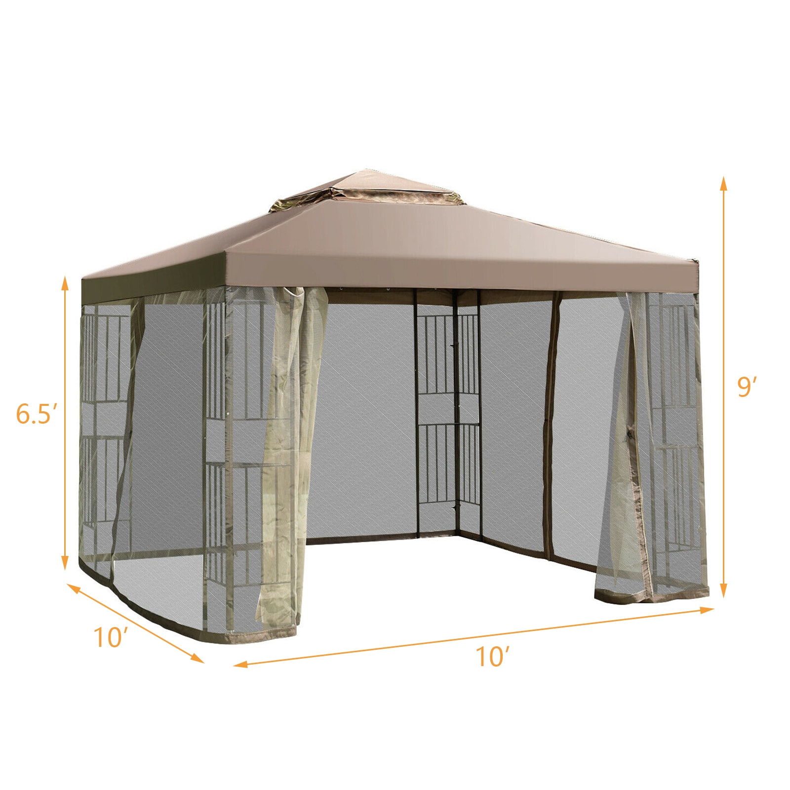 WELLFOR DOJ3278 Canopy-Storage - View #4