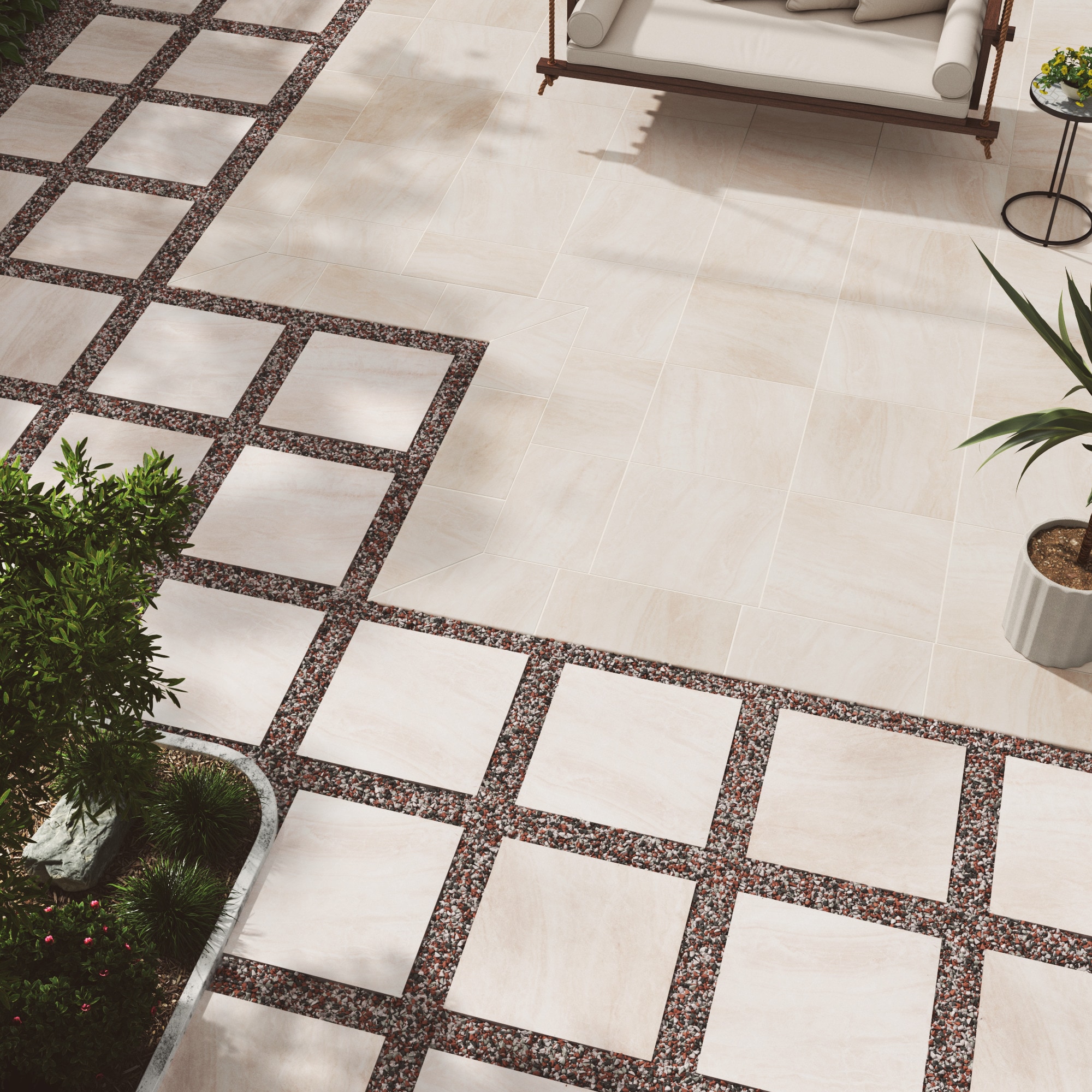 WonderLand LPAVNPRACRE2424 Patio-Stone-Pavers - View #4