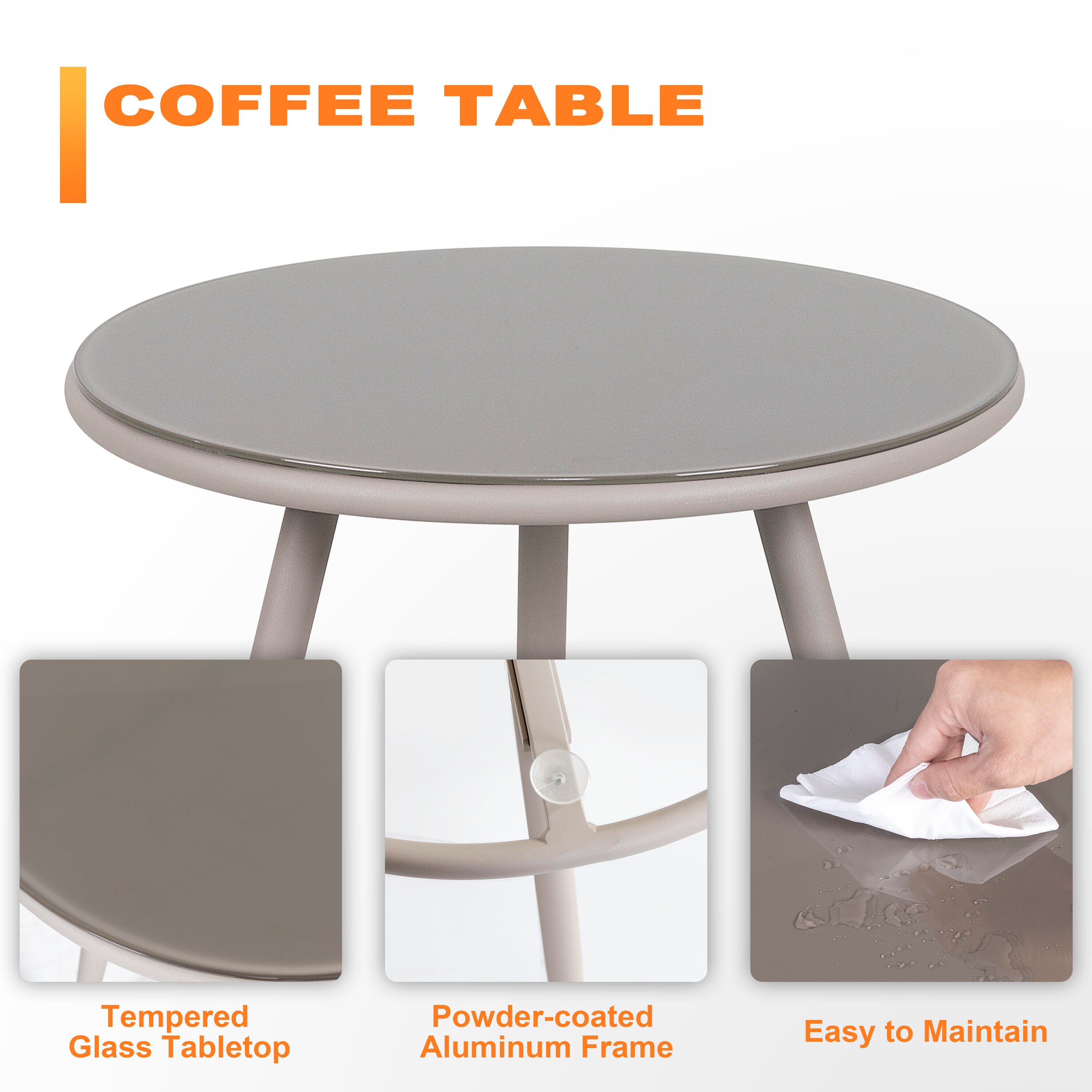 Nuu Garden SRS101-BE Patio-Dining-Sets - View #7