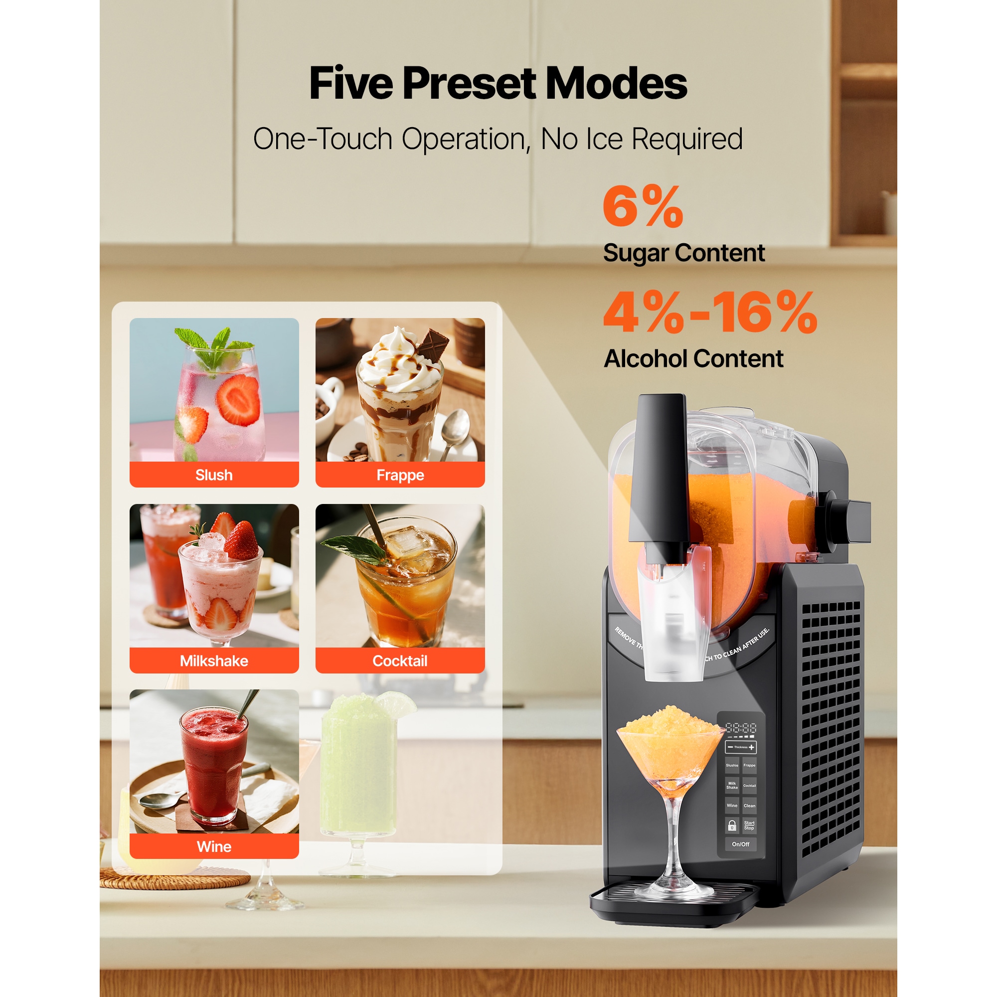 VEVOR MNXRJ12LDGDZS97731V1 Frozen-Drink-Makers - View #4