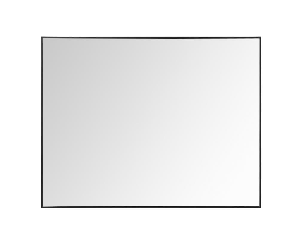 CARTISAN DESIGN MIBOFMB36 Boffi 35.5-Inches x 27.5-Inches Beveled Rectangle Fog Free Bathroom Vanity Mirror ( Matte Black )