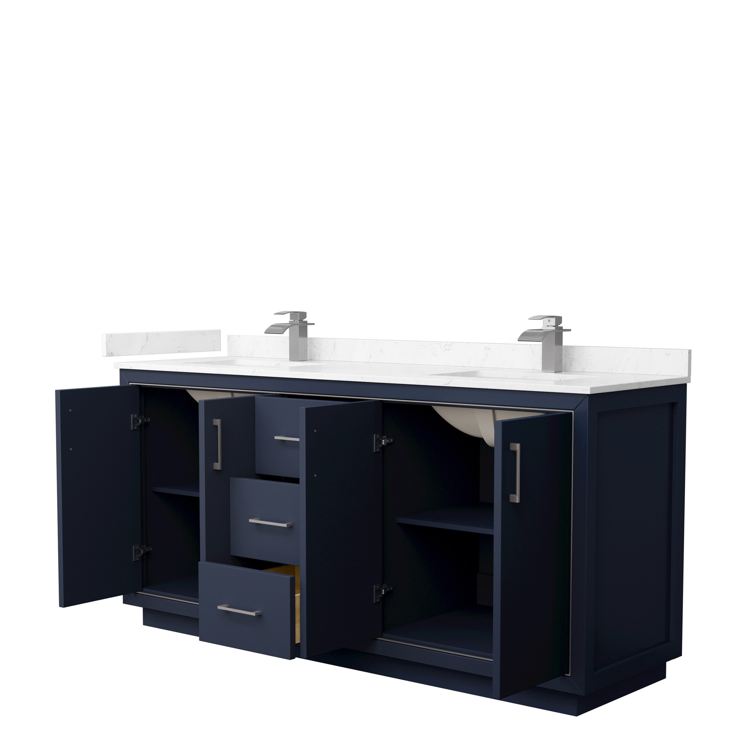 Wyndham Collection WCF111172DBNC2UNSMXX Bath-Vanity-Combo - View #2