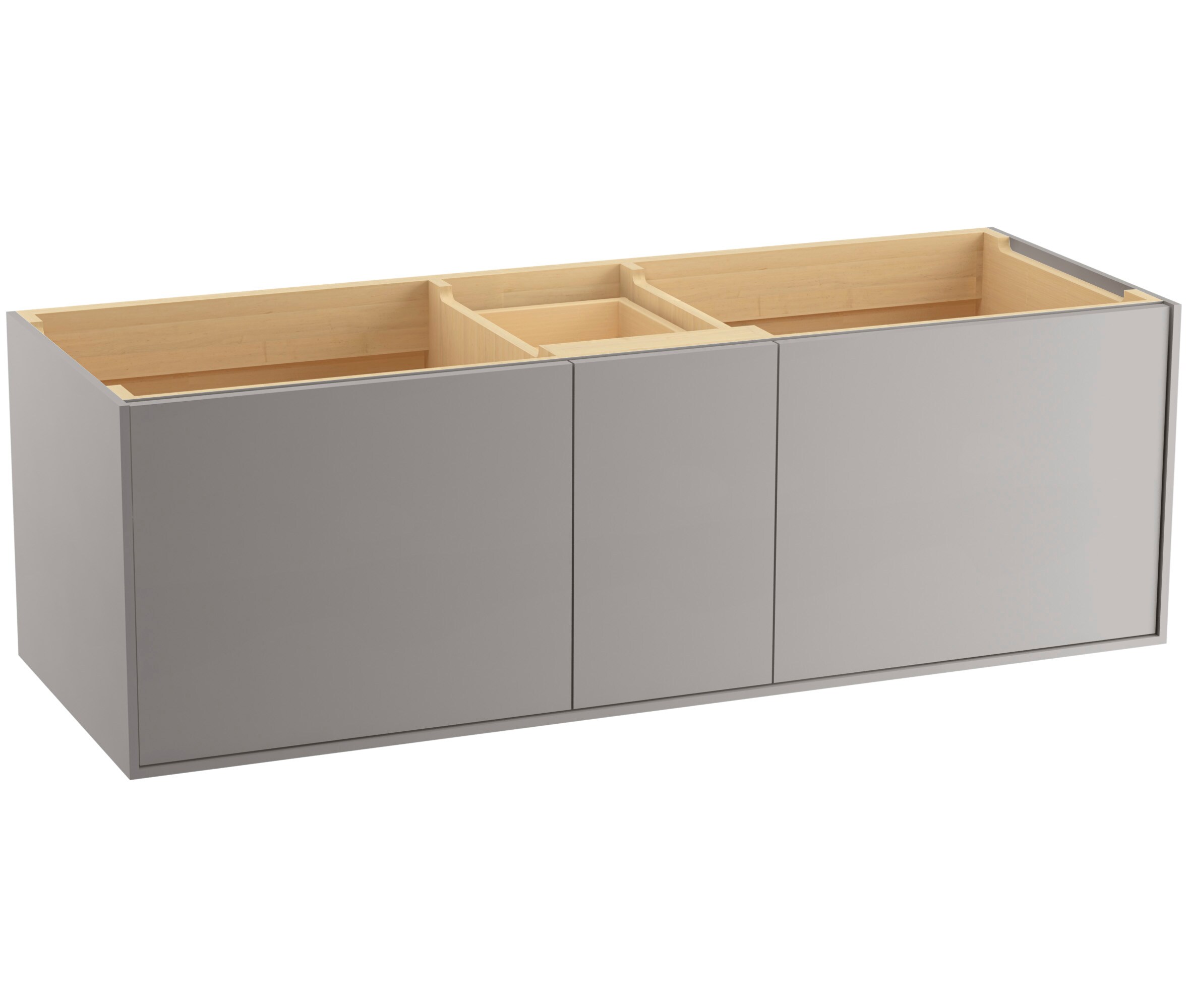 KOHLER Jute 60 in. Bath Vanity Cabinet Only in Mohair Grey