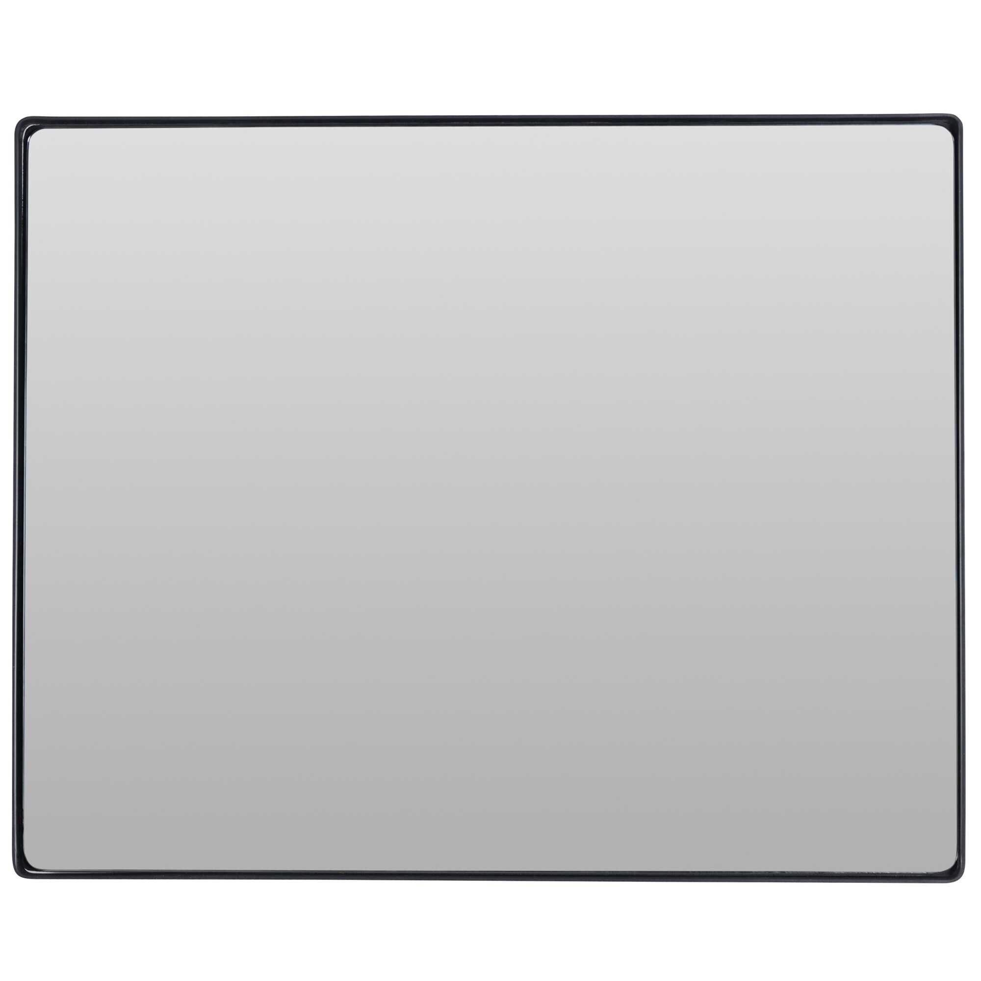 Varaluz 407A02BL Kye 24-Inches W x 30.0-Inches H Rectangle Black Framed Wall Mirror