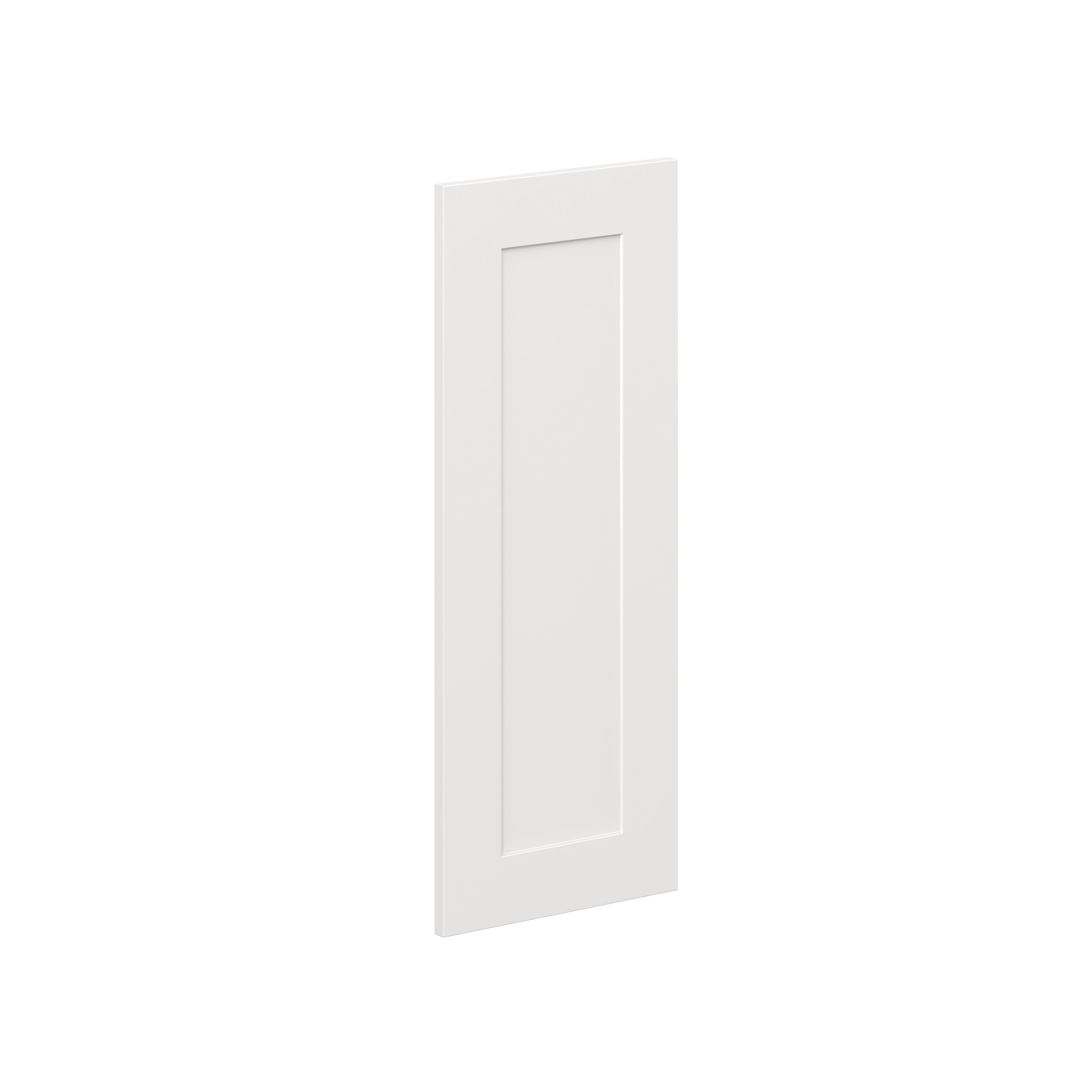 Hugo&Borg Jolie 13.5-in W x 35-in H Warm White Painted Shaker Wall cabinet door (Fits 27-in wall box )