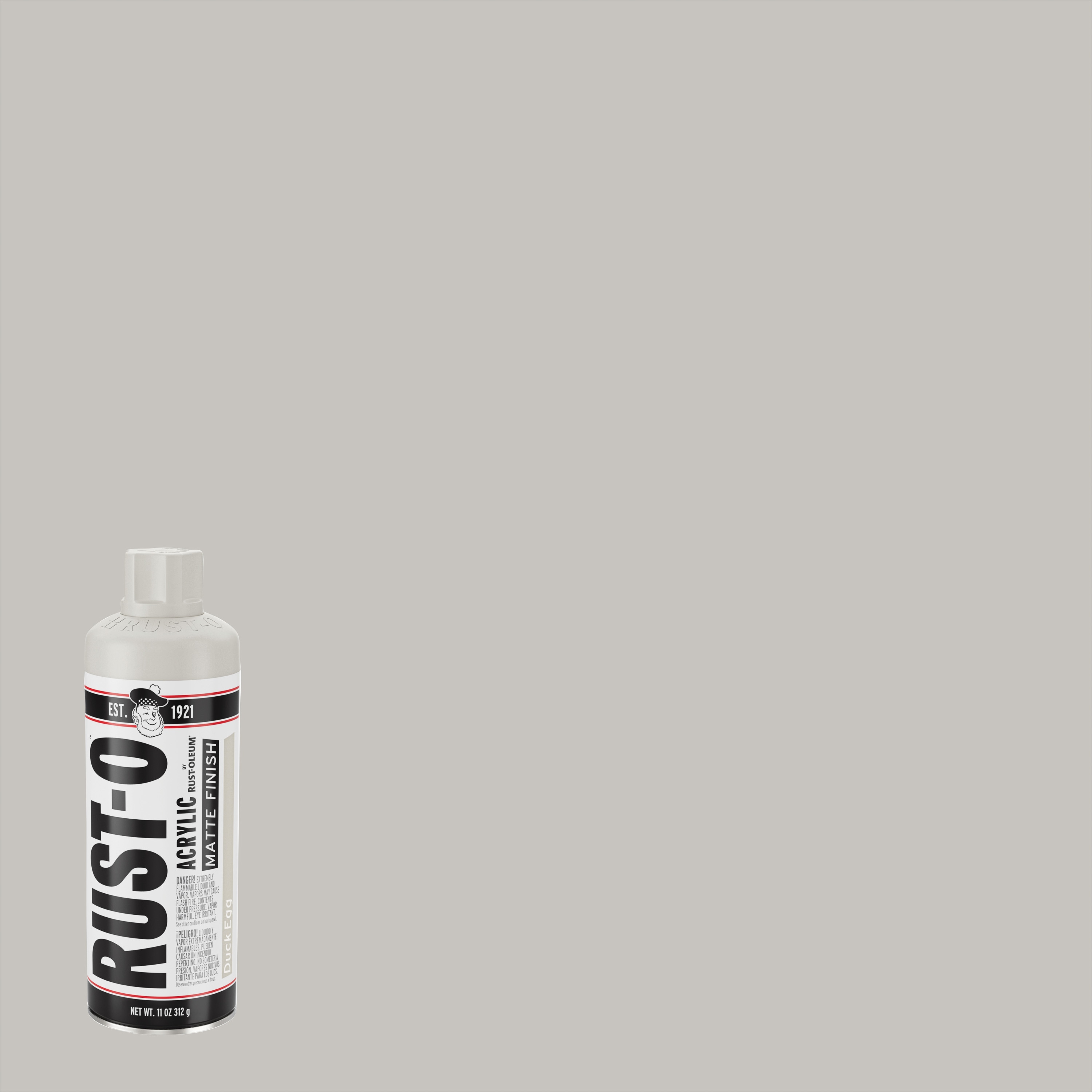 Rust-Oleum 392222SOS Rust-O Artist 6 -Pack Matte Duck Egg Spray paint ( NET WT. 11-oz )