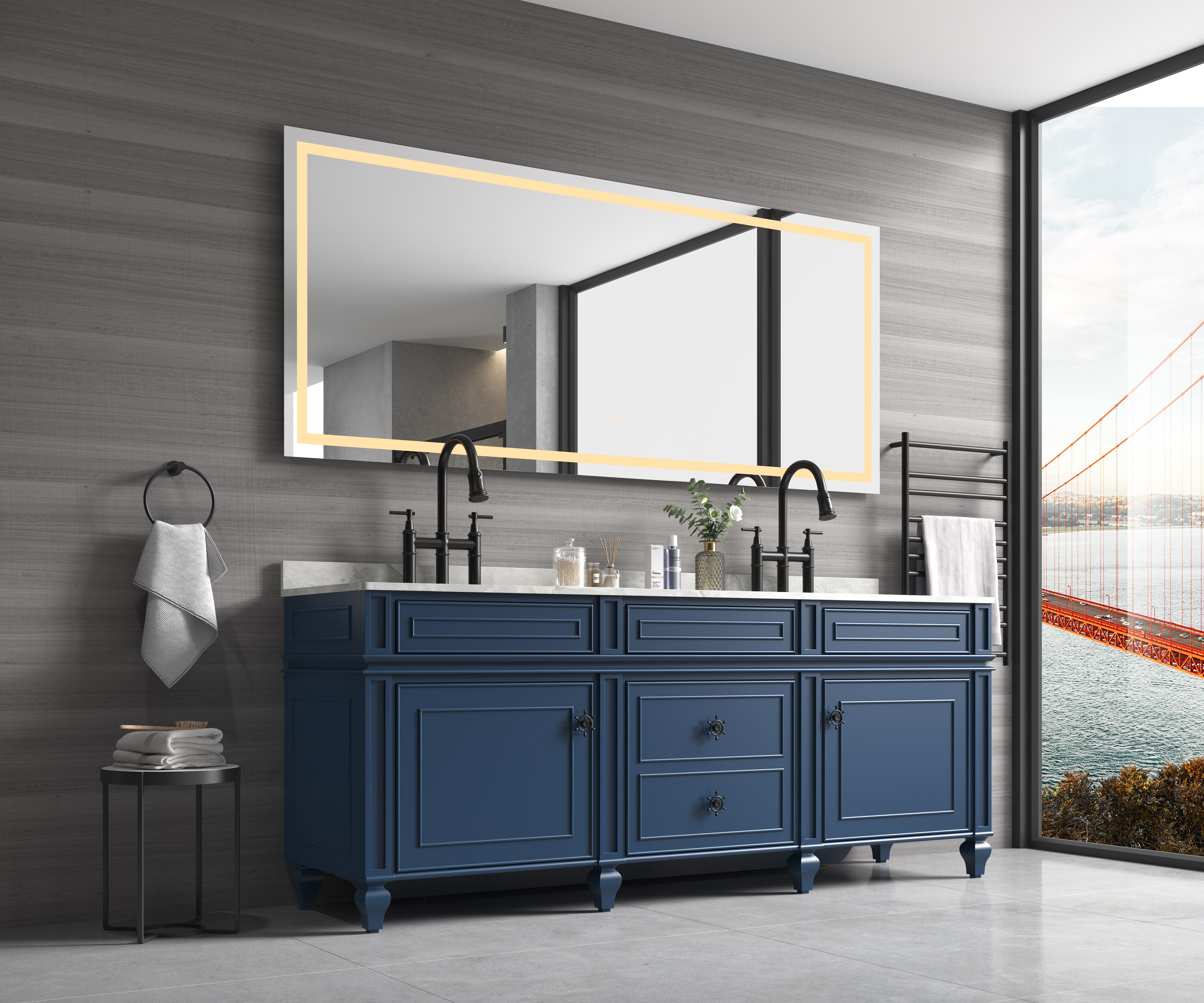 Vacolite KP-9636-DHDT Framed-Bath-Mirrors - View #8