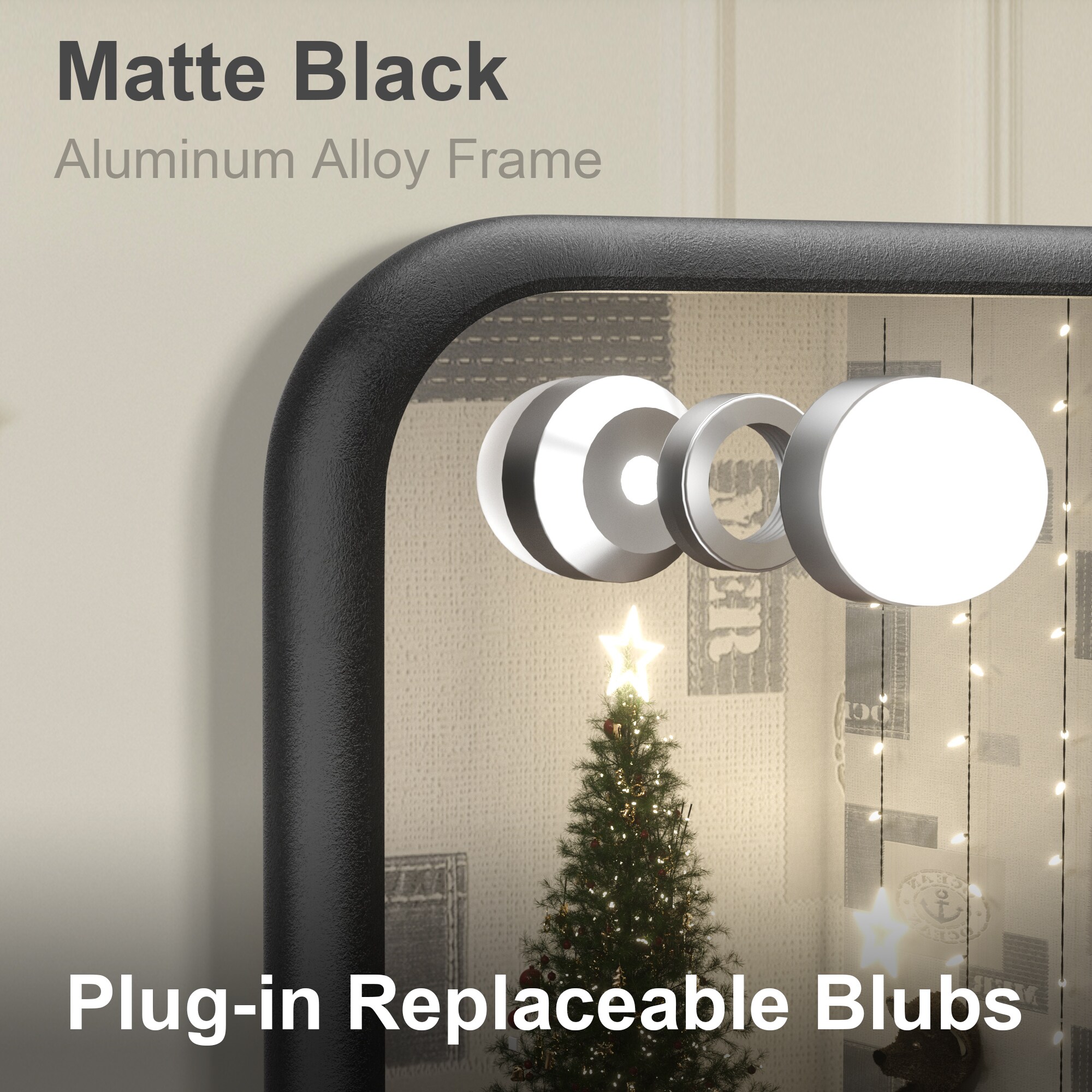 Keonjinn LW-HLWJZ-5845-BK Decor-Mirrors - View #5