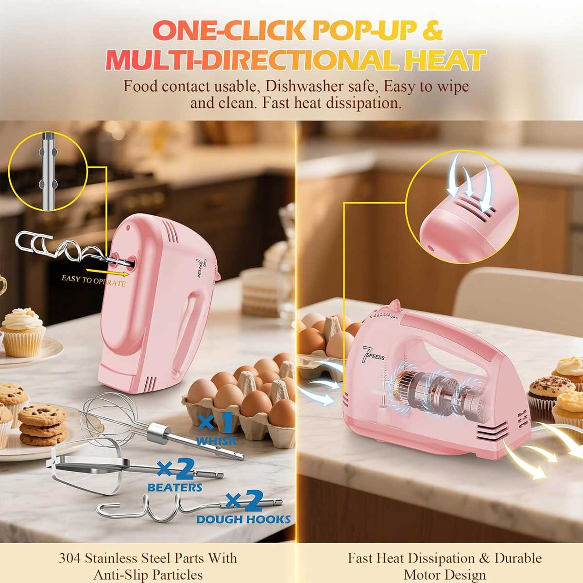 Aoibox LABHM102224 Hand-Mixers - View #5