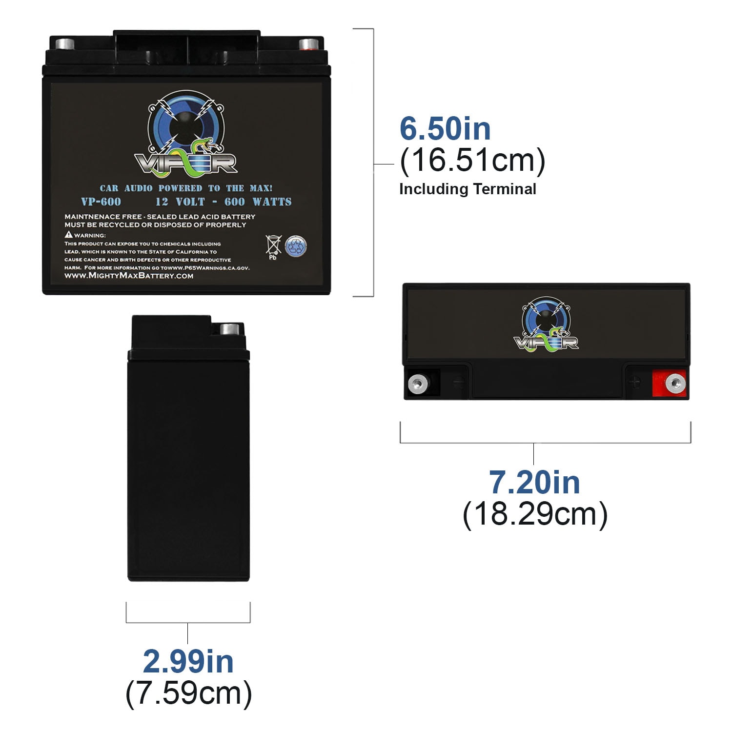 Mighty Max Battery MAX3516912 Device-Replacement-Batteries - View #3