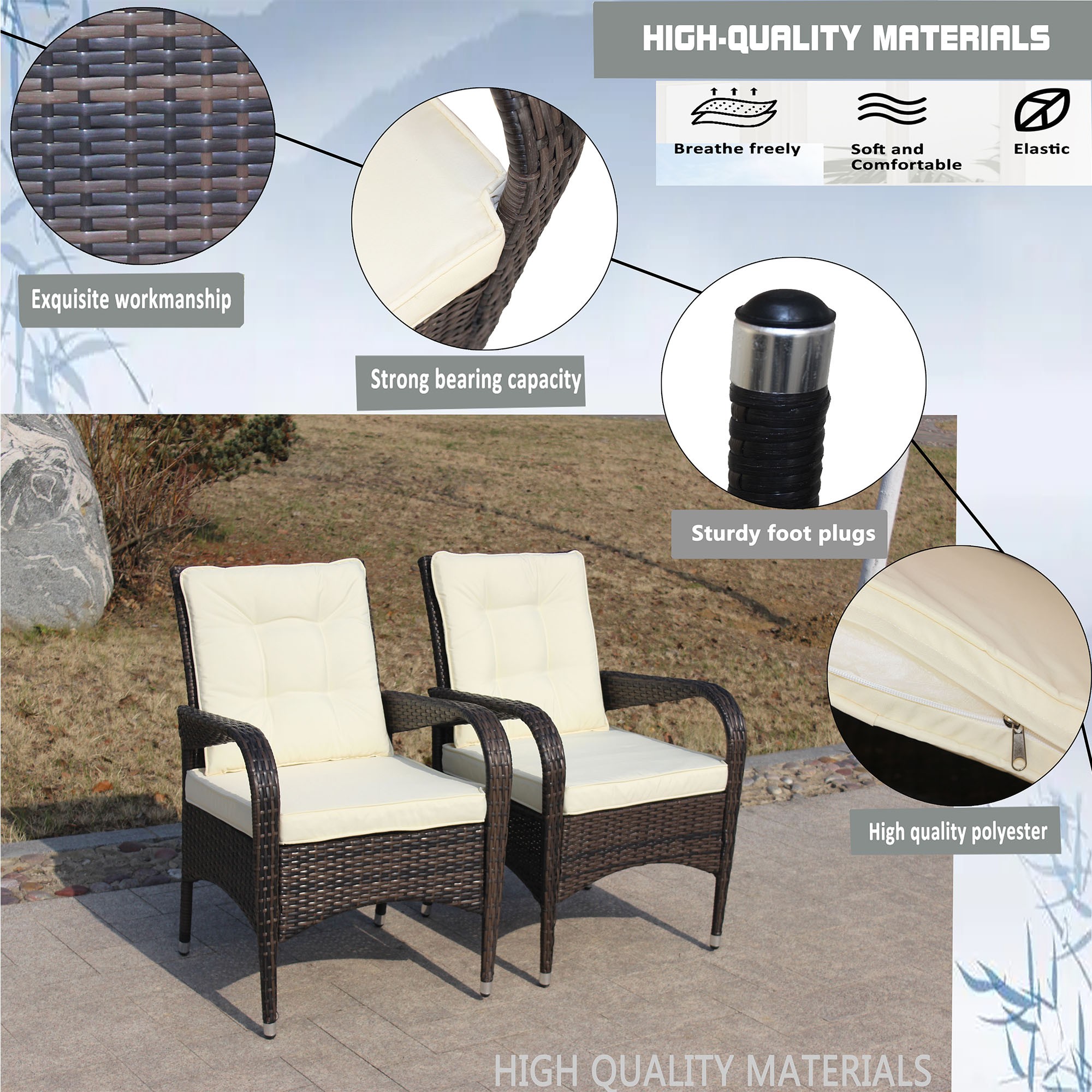 Yiekholo LL-0398AA Patio-Conversation-Sets - View #4