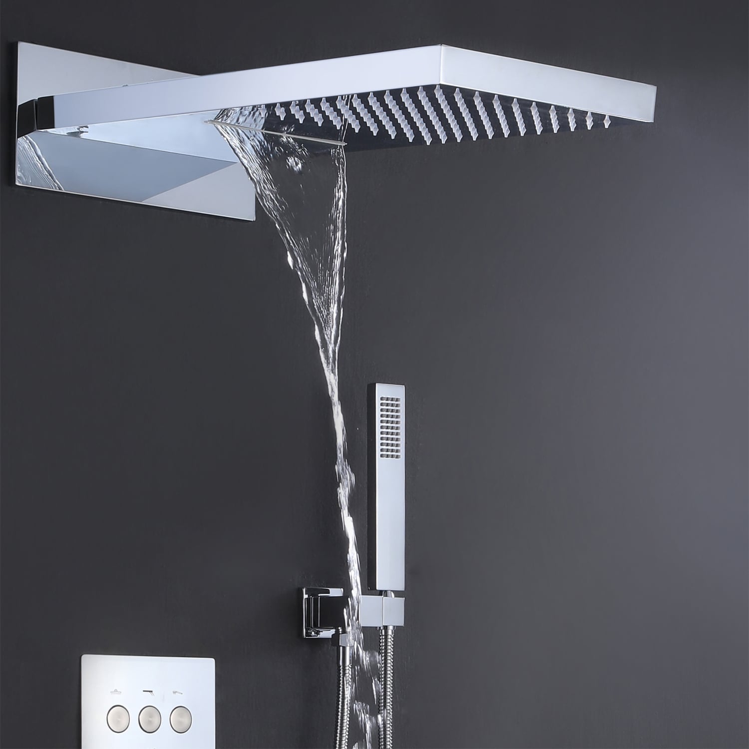 CASAINC WE-SS07CH Showerhead-Bar-Panels - View #5