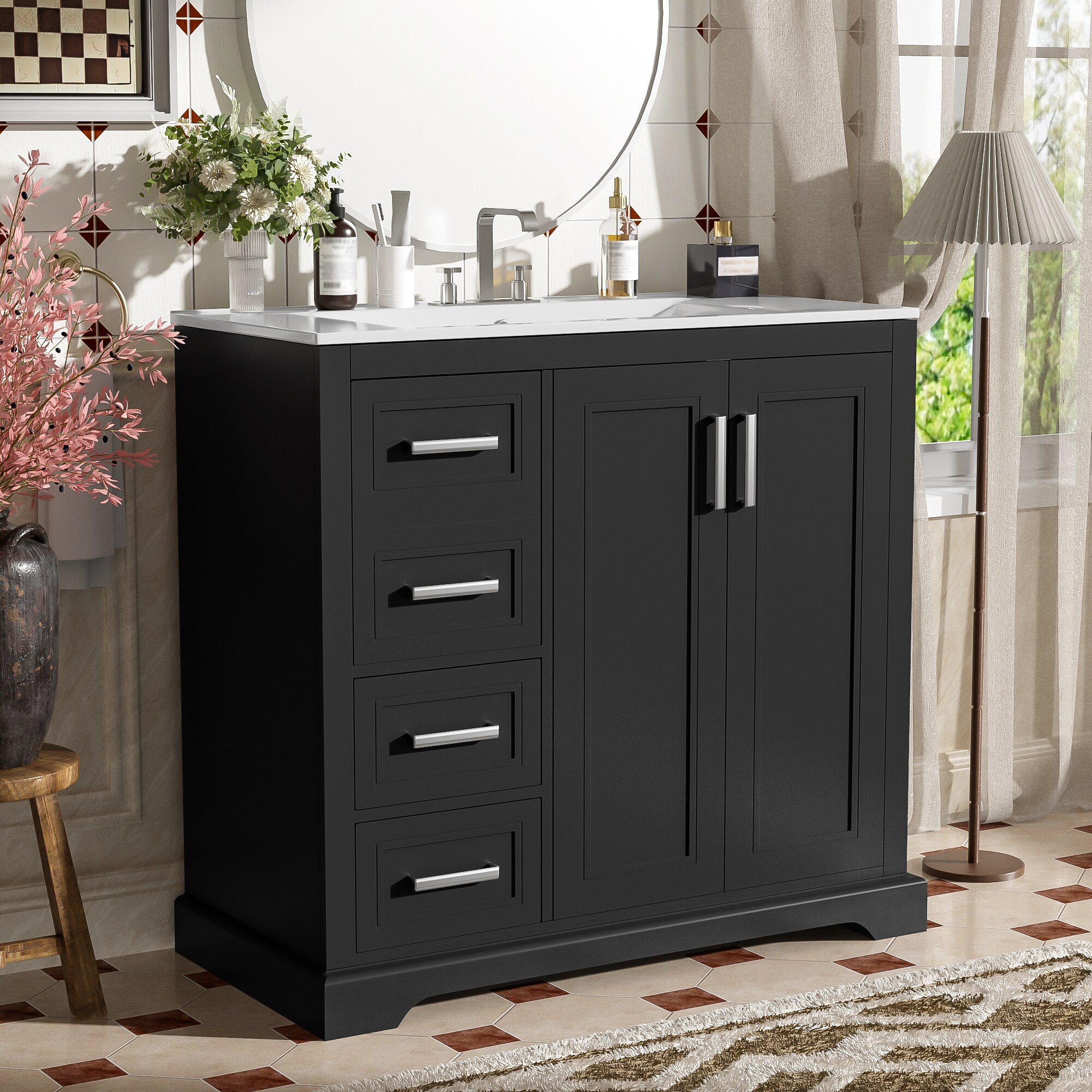 Iseryn YSG194BP280 Bath-Vanity-Combo - View #2