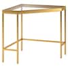 Hailey Home Alexis 42-in Gold Modern/Contemporary Writing Desk Lowes.com